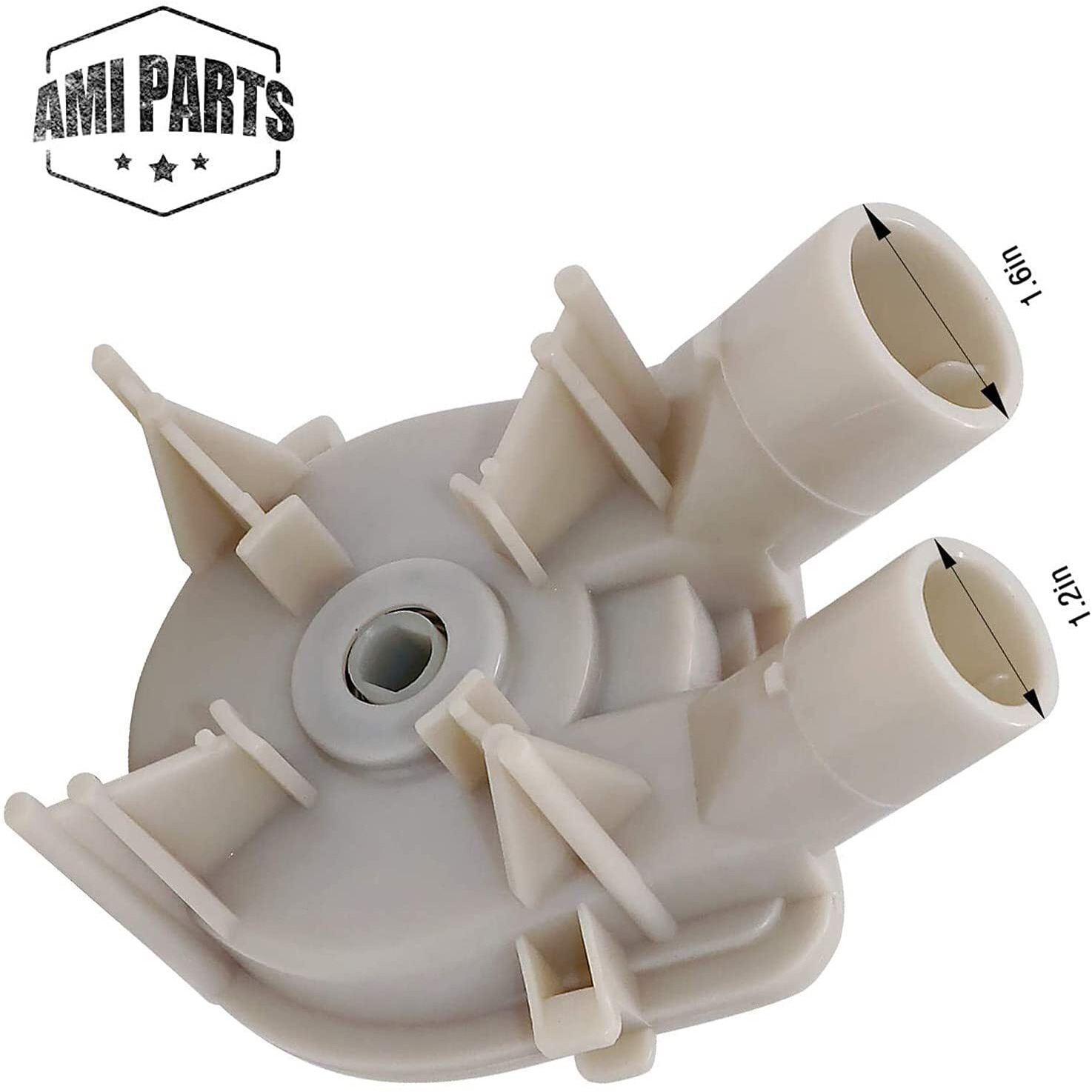 Ami Parts 3363394 Washing Machine Pump Appliance Replacement Parts Exact Fit Whirlpool Kenmore Washer