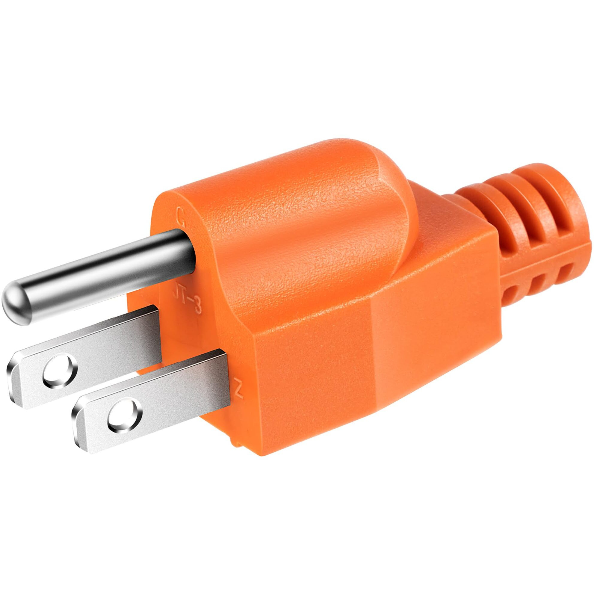 Dreyoo Neutral Ground Bonding Plug For Portable Inverter Generator  Grounding Plug Surge Protector Generator With Floating Neutral On Rv  Motorhome  Camper For Open Ground Error(Orange  1 Pack)