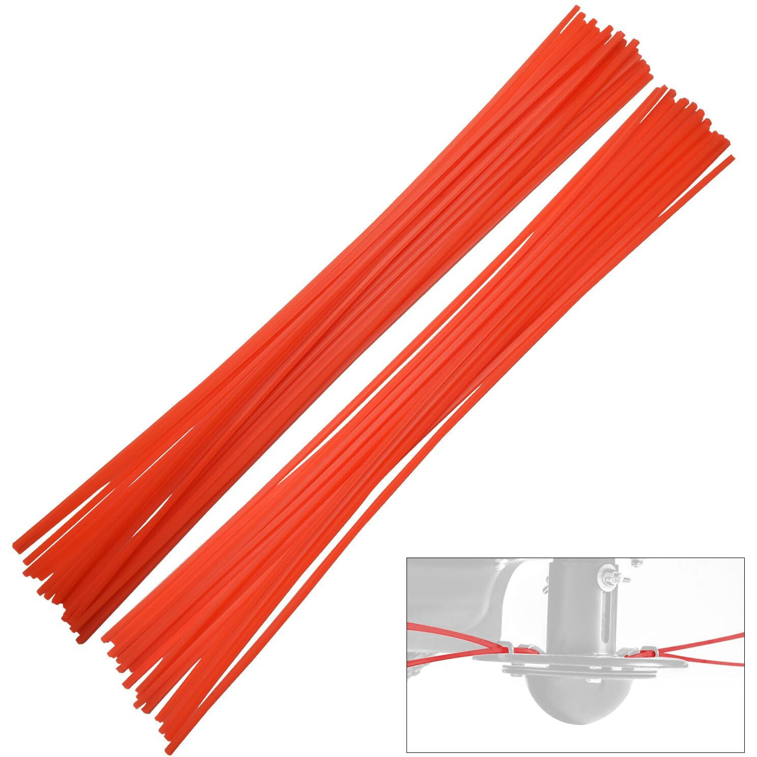 30 Pack 490-040-C035 Wheeled String Replacement Cutting Trimmer Line .155-Inch Wheeled String Trimmer Replacement Cutting Lines 18"" For Mtd/Cub-Cadet Walk-Behind Wheeled String Trimmers 731-10080
