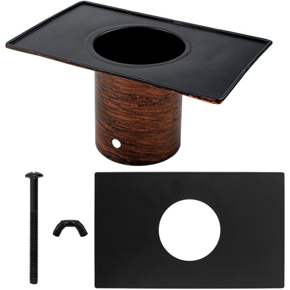 Dreamysoul Rain Chain Gutter Adapter  Metal Rain Catcher Chain Adapter For Rain Chain Installation  Standard