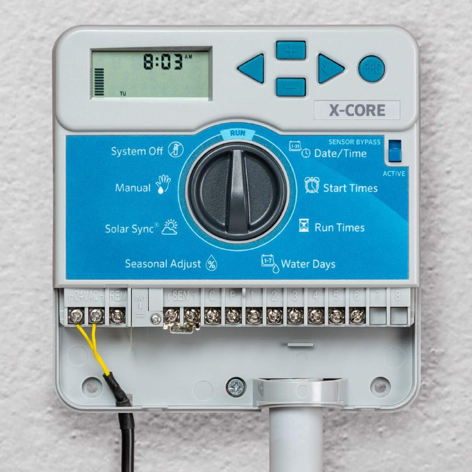 Hunter Sprinkler Irrigation Xc600I X-Core 6-Station Indoor Controller  Small  Gray