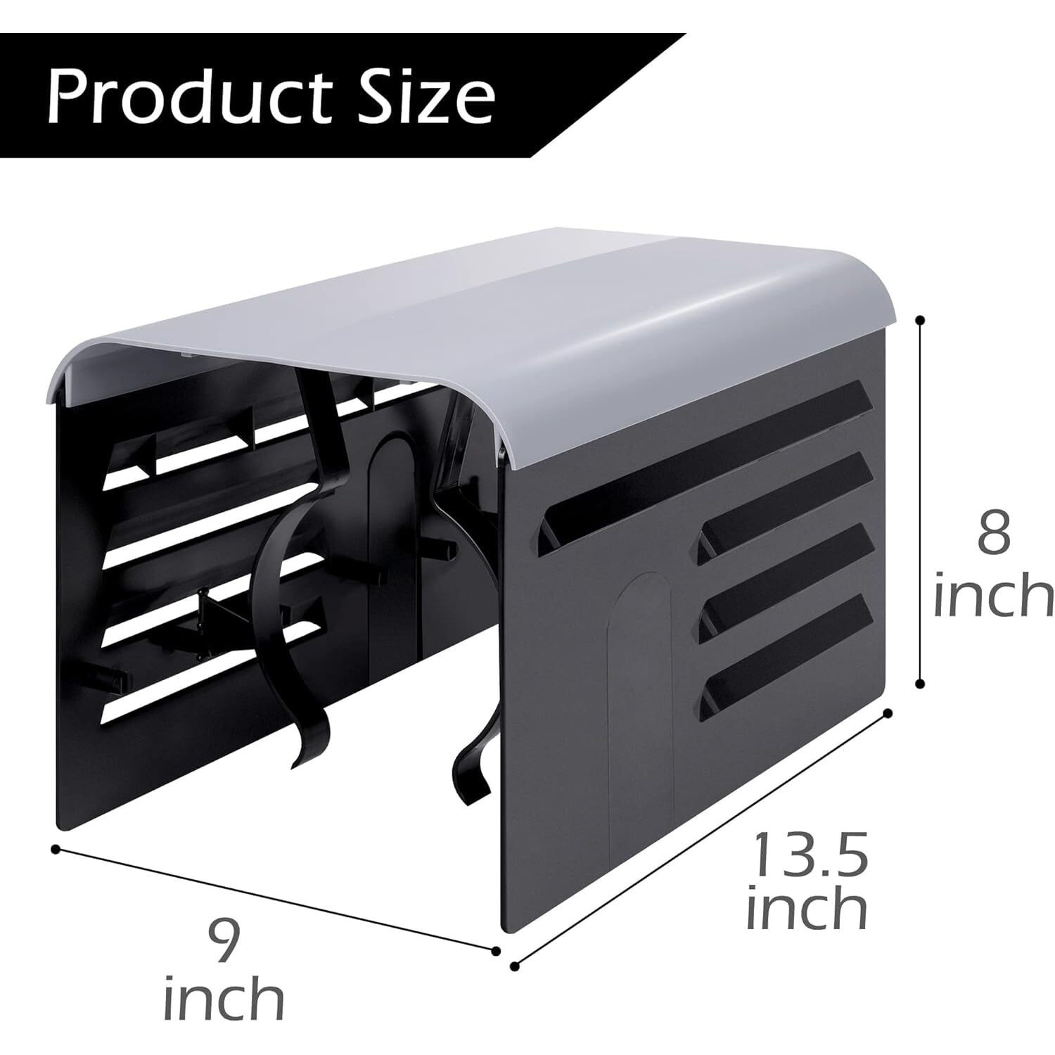 Runnico 2 Pack Pool Pump Covers For Outside Units - Abs Adjustable Pool Pump Motor Cover - Swimming Pool Motor Cover For Above Ground Protection