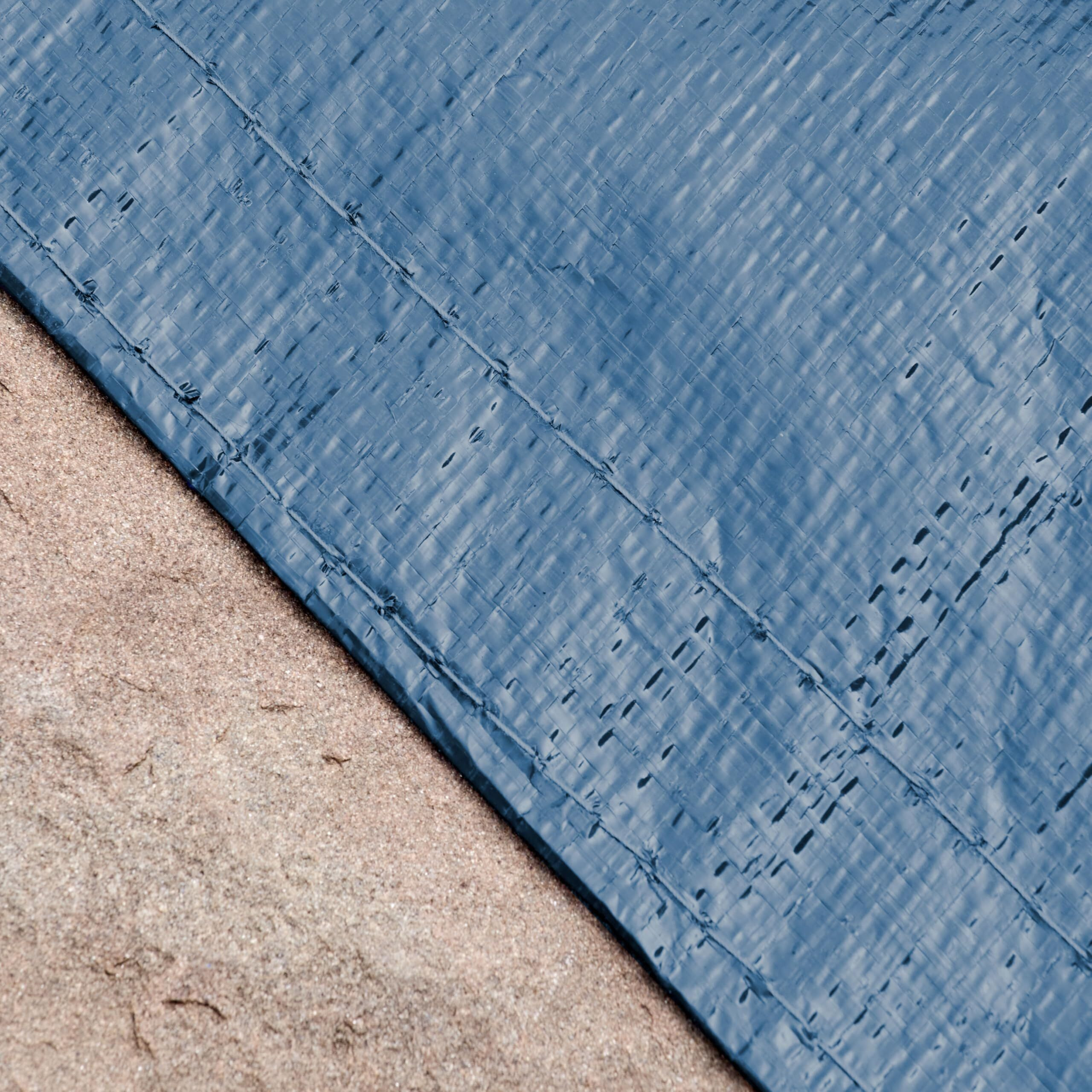 Dohenys Commercial-Grade Winter Pool Cover For Inground Pool | Featuring Exclusive Tear Resistant Weave | The Best Winter Covers For Le (18' X 36'  Economy - 4 Yr.)