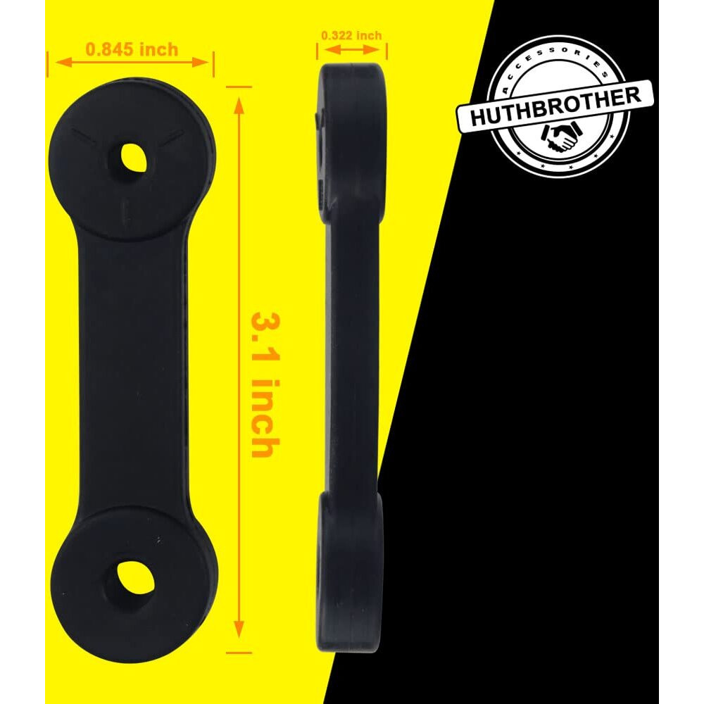 Bagger Hood/Chute Latch Assembly Kit - For Replacemen Craftsman Bagger Parts 109808X Chute Latch 532109808X 160793  Also For Husqvarna 532160793 160793 723-0383 532109808 Mower Bagger Hood Latch.