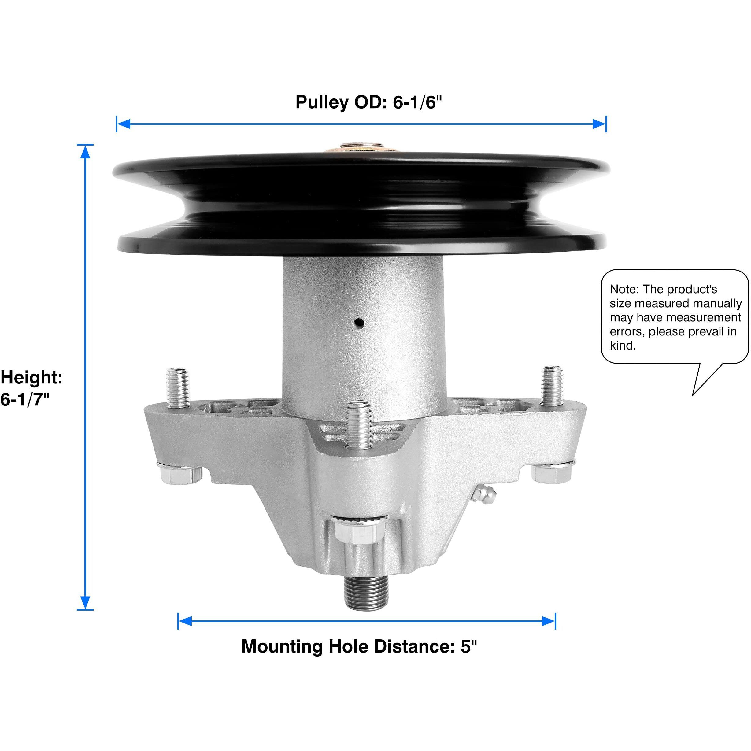 Wyevee 918-04456 Spindle For 42"" Mtd Troy-Bilt Mower - 618-04456 Spindle Assembly For Troy-Bilt Pony Bronco Tractor  Toro Lx425 Lx420 Lawn Tractor  Replace 918-04456B