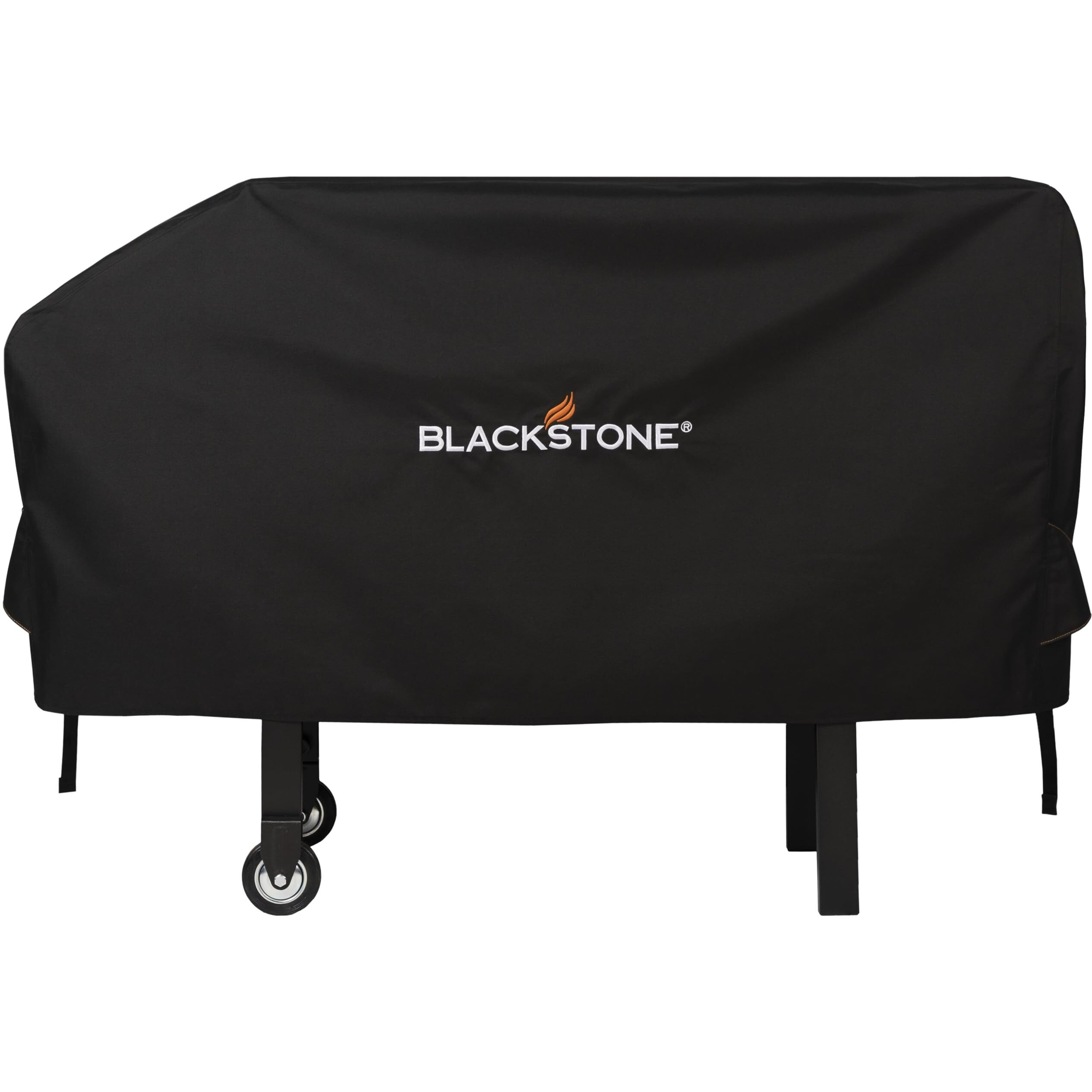 Blackstone Griddle Cover (52Wx27Lx27H Inches) Water-Resistant  Weather Resistant  5091  Heavy Duty 600D Polyester Outdoor Bbq Cover - Fits Griddle & Charcoal Grill Combo & 22"" Tabletop Griddle  Black