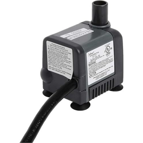Jebao Jecod Pp-377 Submersible Fountain Pond Pump 105Gph  120V  Pump Size 2"&quotX1.5"&quotX2""