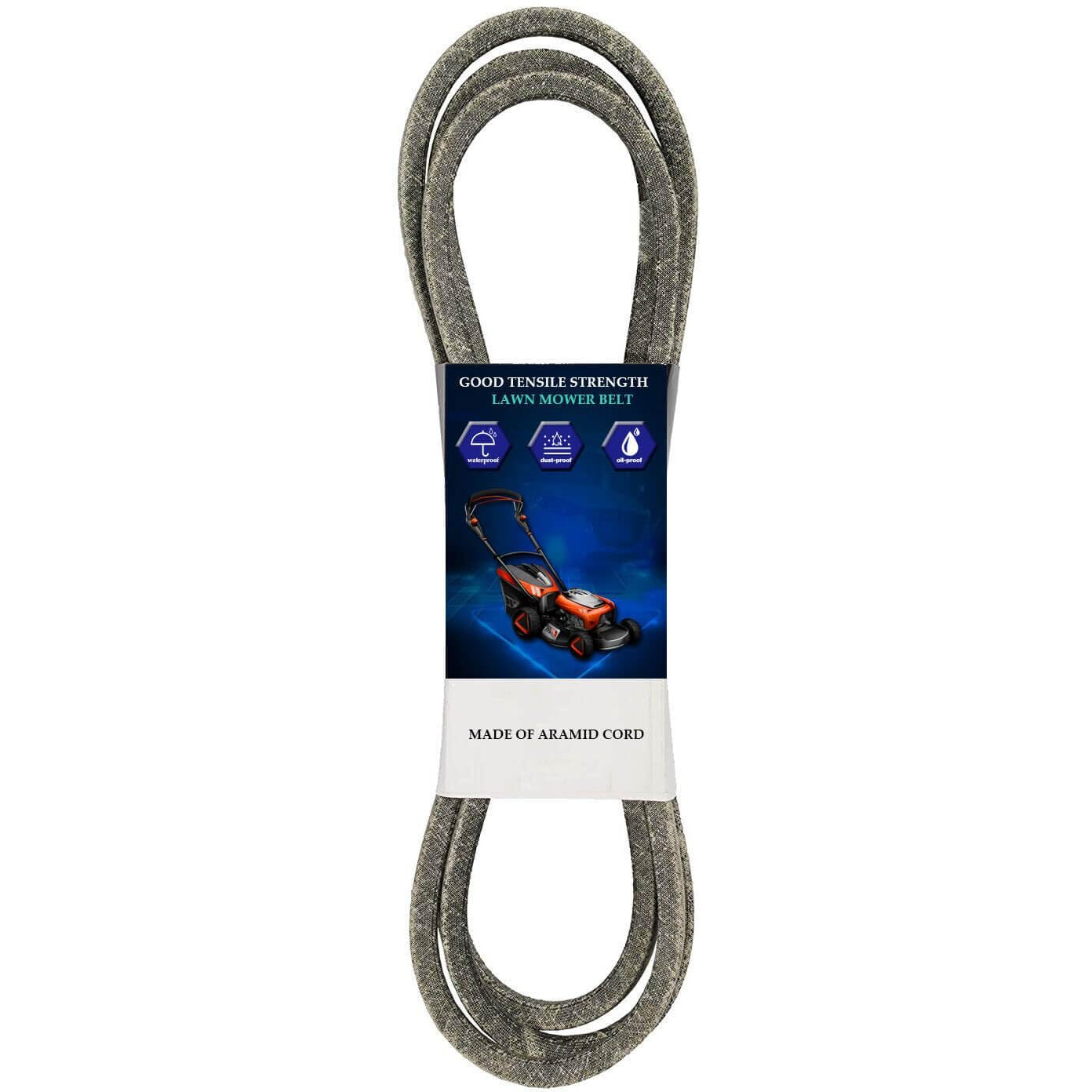 Mower Deck Drive Belt For Cub Cadet Mtd 754-04044 754-04044A 954-04044 954-04044A Ariens Gravely 07200436  1/2X134 Belt  Aramid Cord Belt