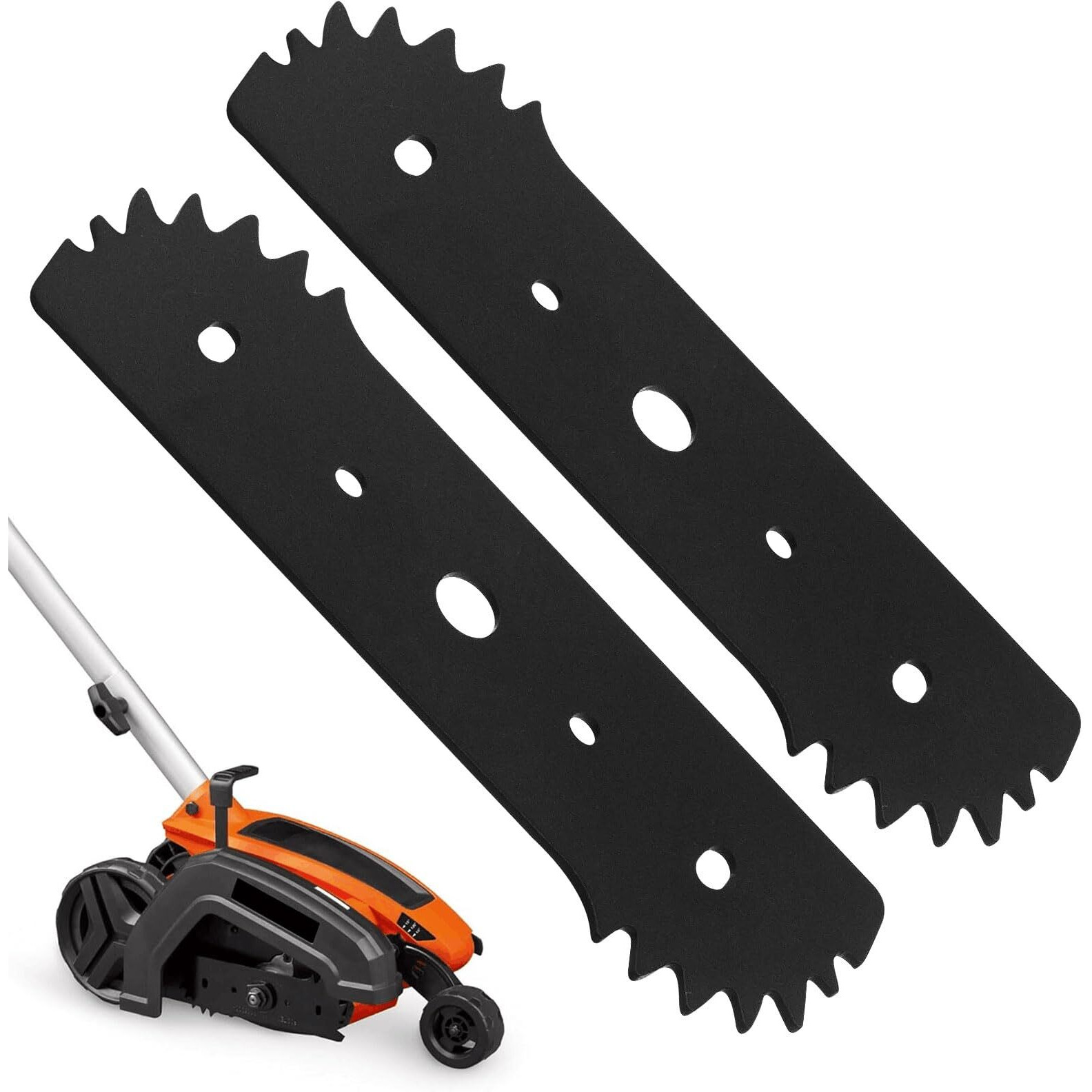 7-1/2"" Electric Edger Blade - Compatible With Worx Wg896 / Wg895 - Fits For Craftsman Edger/Trencher 7.5"" Blade - Replacement Blade 50018386 71-86880 Wa0034 (2 Pack)