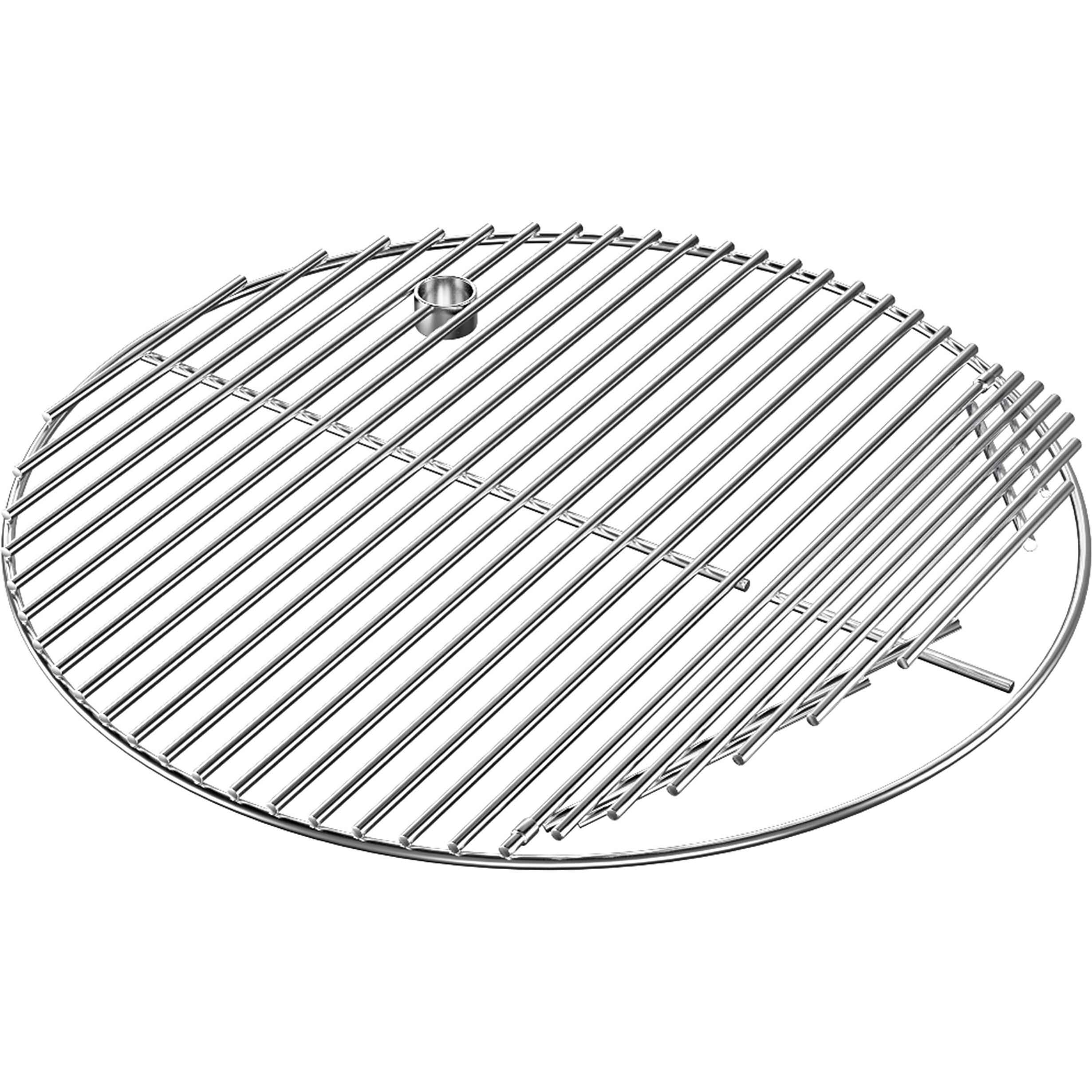 Qulimetal 19.5"" 304 Stainless Steel Round Cooking Grid Grate For Akorn Kamado Ceramic Grill  Pit Boss K24  Louisiana Grills K24  Char-Griller 16620