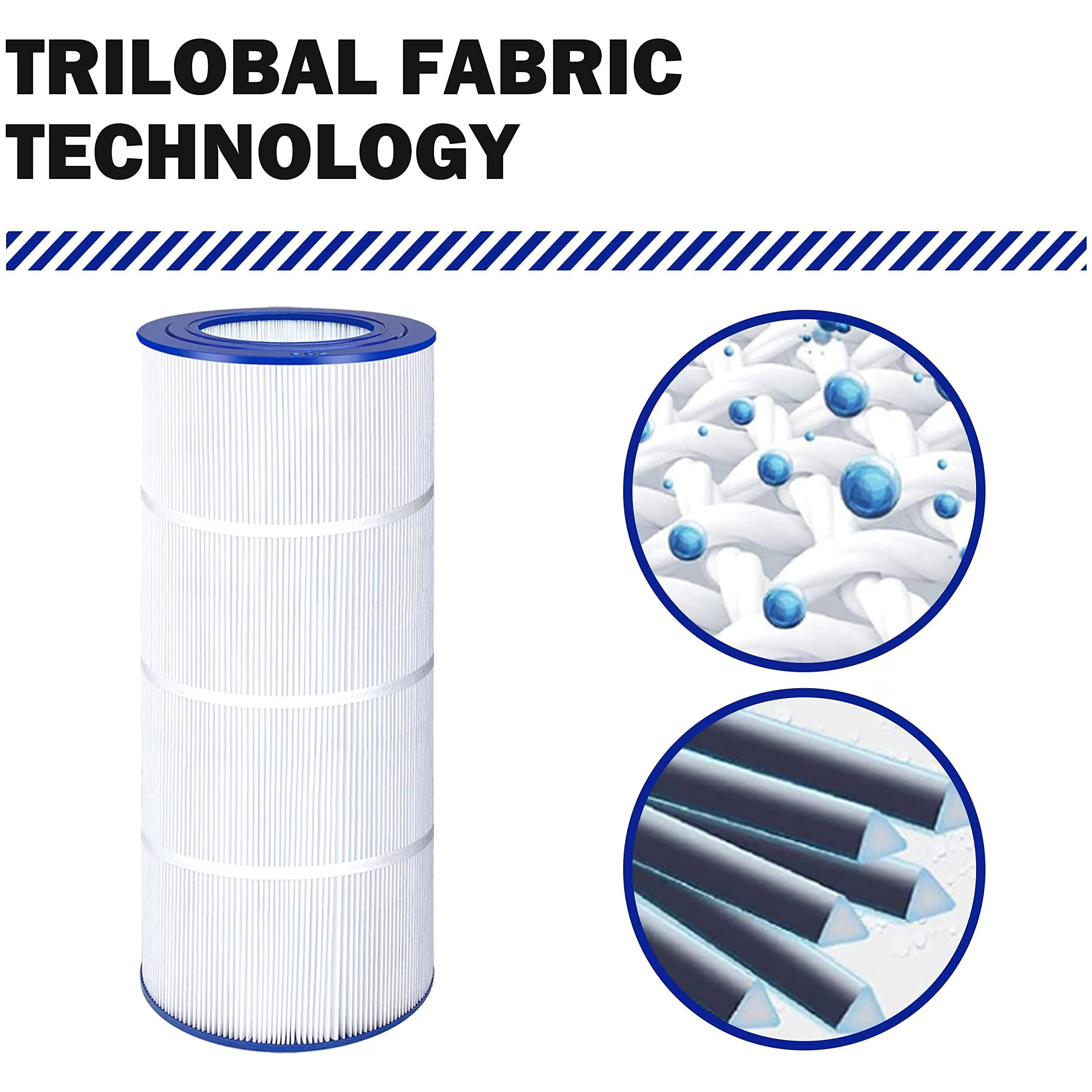 Wowreed Pool Filter Compatible With Clean And Clear 100  C-9410  Ccrp100  Pap100  Fc-0686  R173215  1 Pack