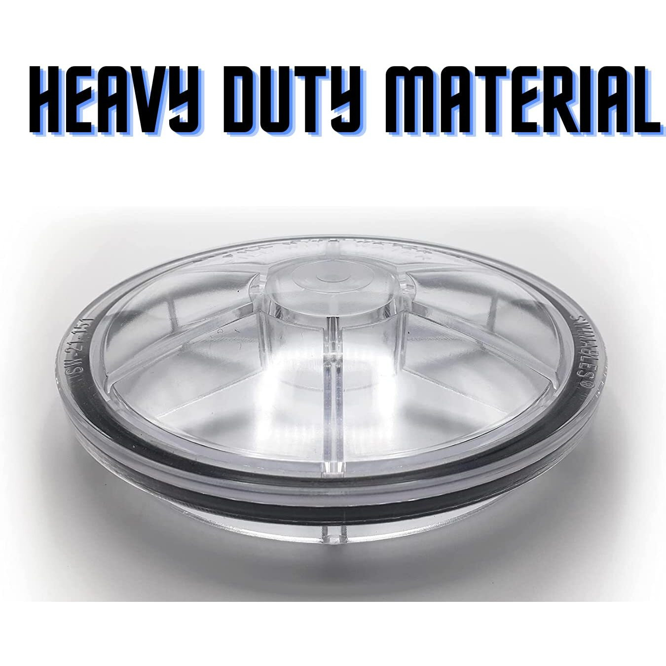 Swimables Pump Lid And Lid Oring Compatible With Whisperflo & Intelliflo 357151-3X Durable Pro Grade Pump Lid Compatible With Pentair Whisperflo/Intelliflo Pump - Usa Made - Oring Included