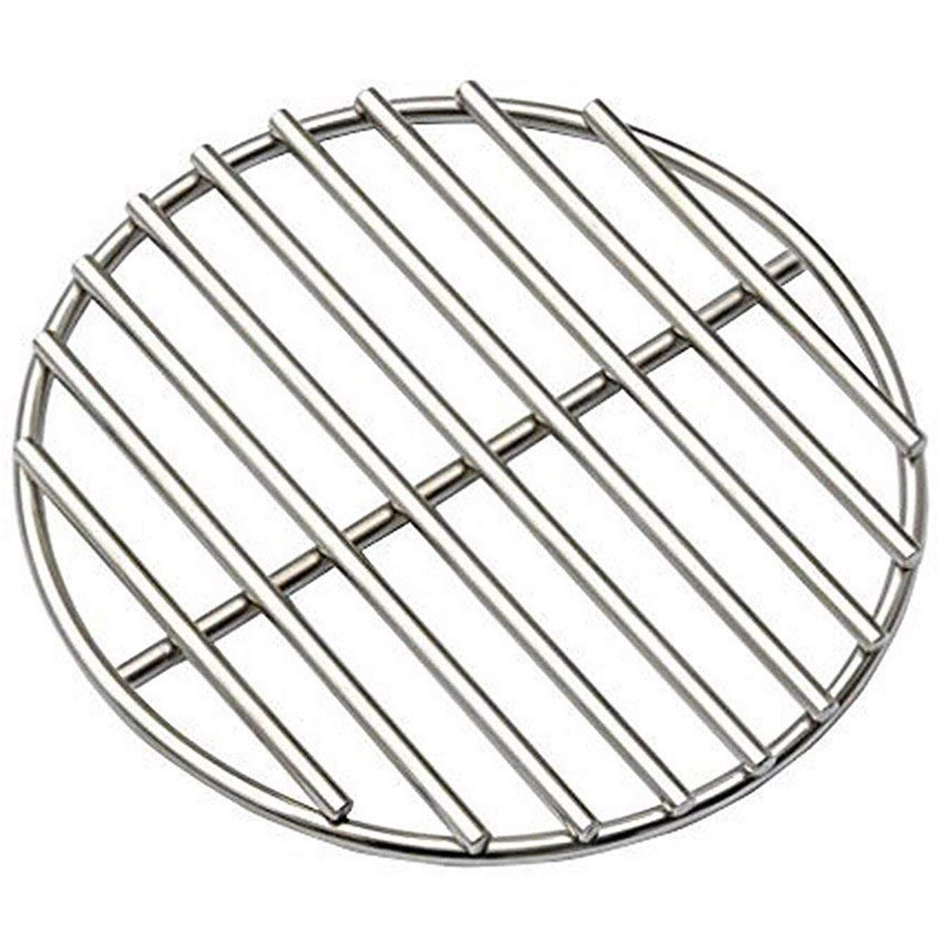 Kamaster 7.5"" Bbq High Heat Stainless Steel Charcoal Fire Grate Fits For Kamado Grill Jr Fire Grate And Kamado Grill Parts Charcoal Grate Replacement Accessories(7 1/2"")