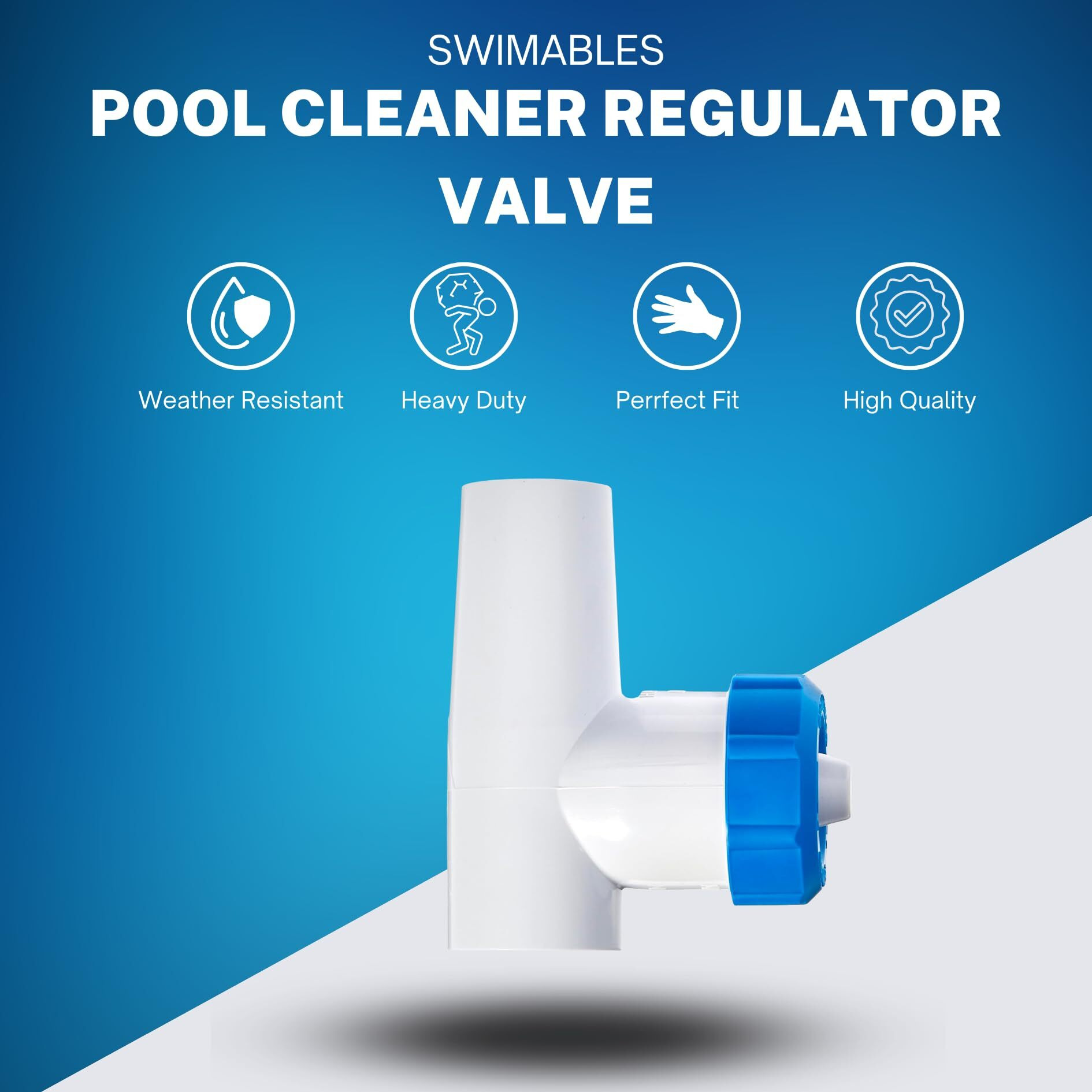 Swimables Regulator Valve Compatible With Hayward Navigator V094P | Compatible With Most Suction Side Pool Cleaners | Works On Navigator Pro  Blucon  Navigator 925Adv