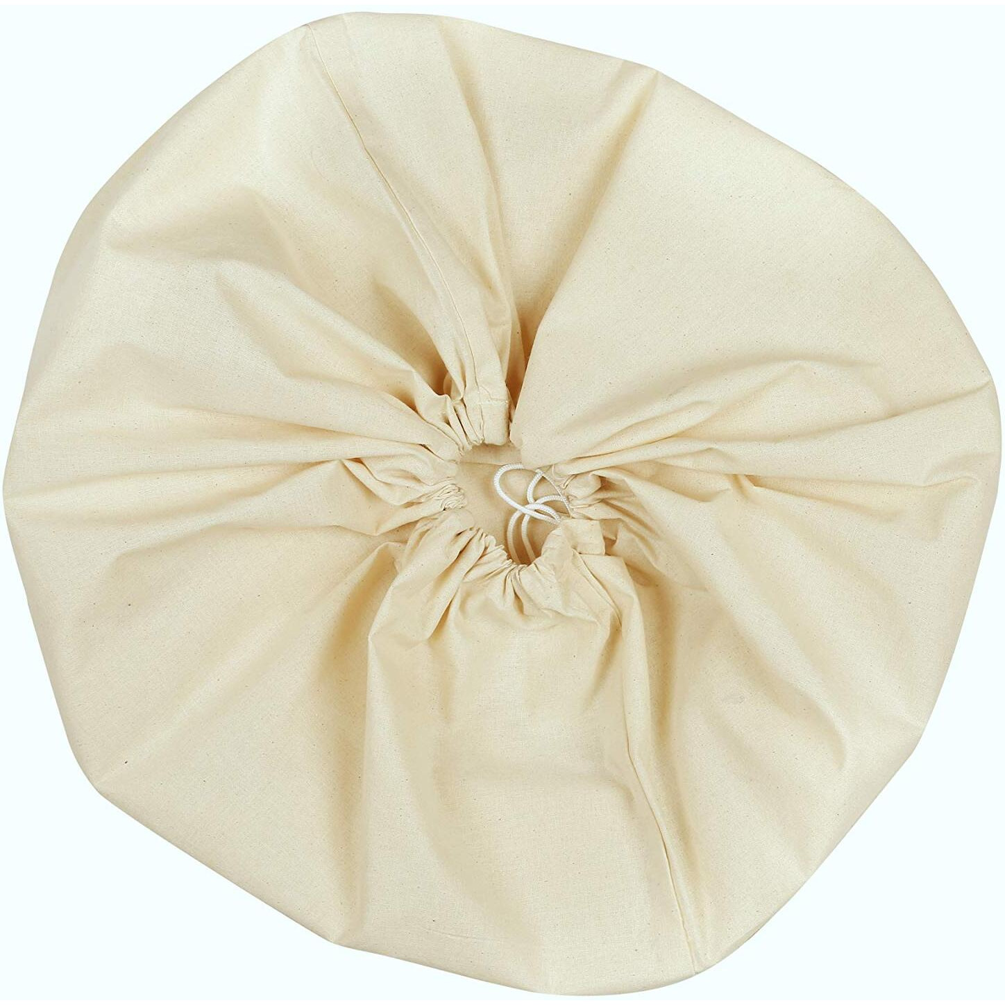 Urban Villa - 4 Pack Extra Large Canvas Heavy Duty Laundry Bags Natural Cotton -Multi Use- Size -71X91 Cms