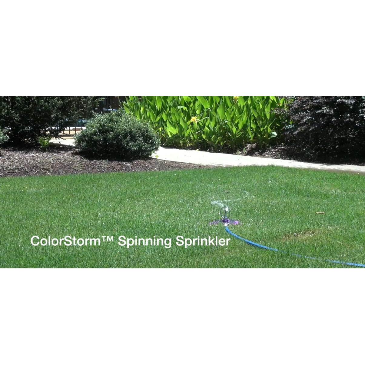Dramm 15072 Colorstorm Spinning Sprinkler  Orange