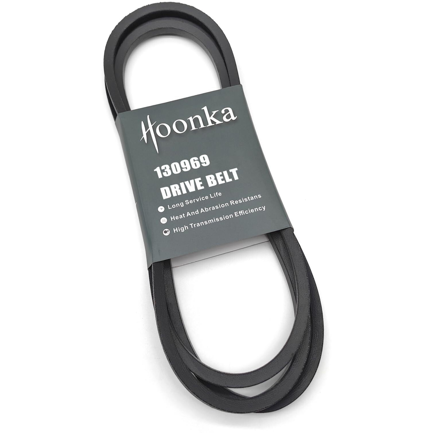 Hoonka 592855201 130969 Drive Belt Fits Husqvarna Yth2348 Yth2042 Yth24K48 Yth2648 Ride Mower For Craftsman Poulan Jonsered Lawn Mower (1/2"" X 92.5"") Replaces 532130969 584444701