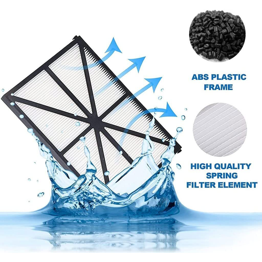 Replacement Robotic Pool Cleaner Filter Cartridges Ultra Fine Cartridge Filter Panels  For Hayward Robotic Aquavac  Tigershark And Sharkvac Pool Cleaners Maytronics Part Number Rcx70101Pak2 (2 Pack)