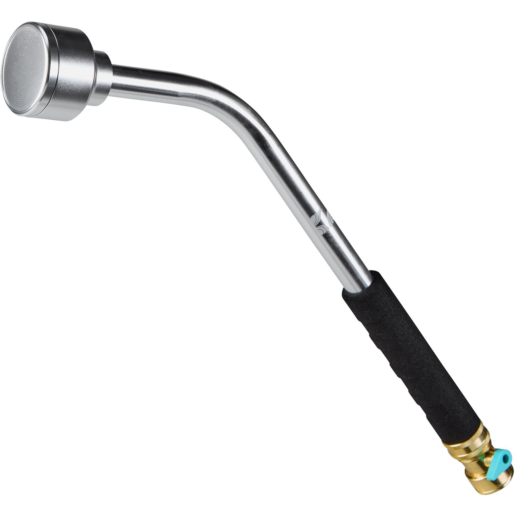 18 Inch Soft Rain Metal Watering Wand Featuring Gentle Spray 600007 With Comfort Grip And Shut Off Valve By New England Garden Tools For Cleaning  Watering Plants & Yards  Washing Cars & Pets