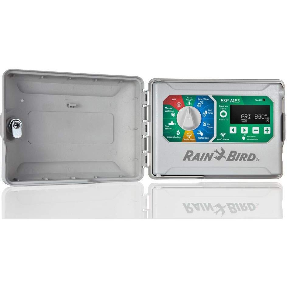 Rain-Bird Controller Indoor Outdoor Lawn Irrigation Sprinkler Timer Espme3 (Controller Only)