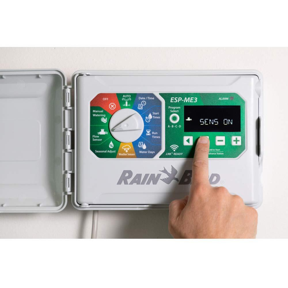 Rain-Bird Controller Indoor Outdoor Lawn Irrigation Sprinkler Timer Espme3 (Controller Only)