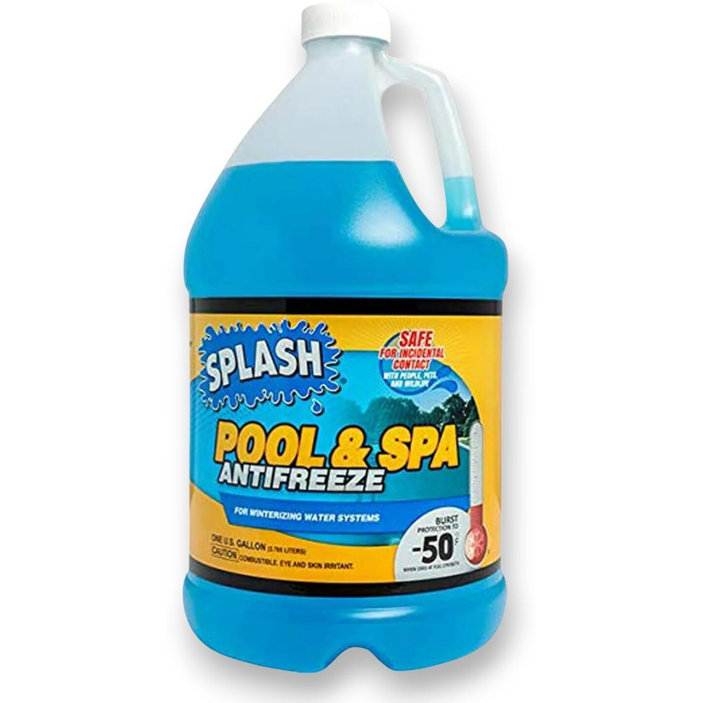 Splash Pool & Spa Antifreeze | 6 Gallon | With Winterizing Guide