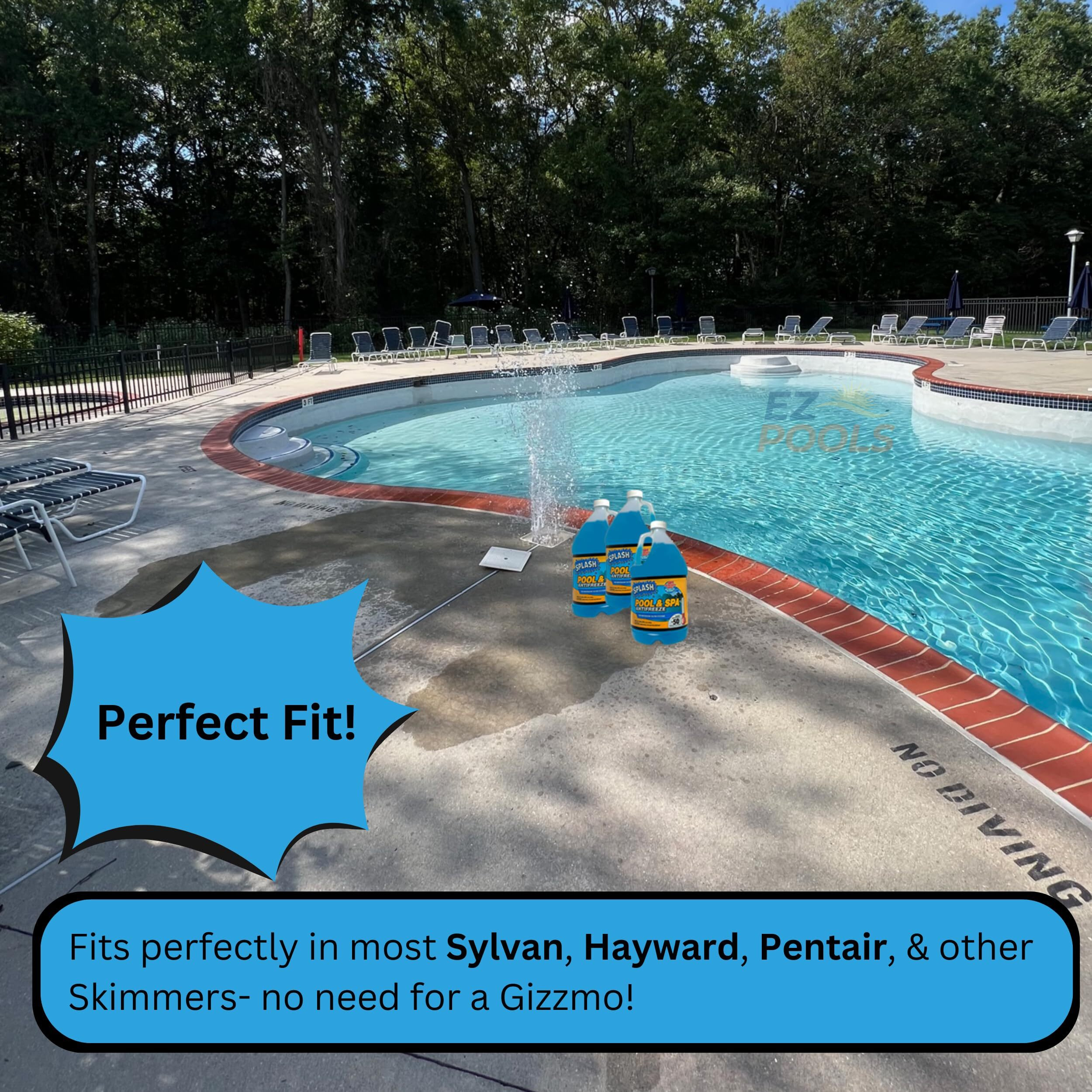 Splash Pool & Spa Antifreeze | 6 Gallon | With Winterizing Guide