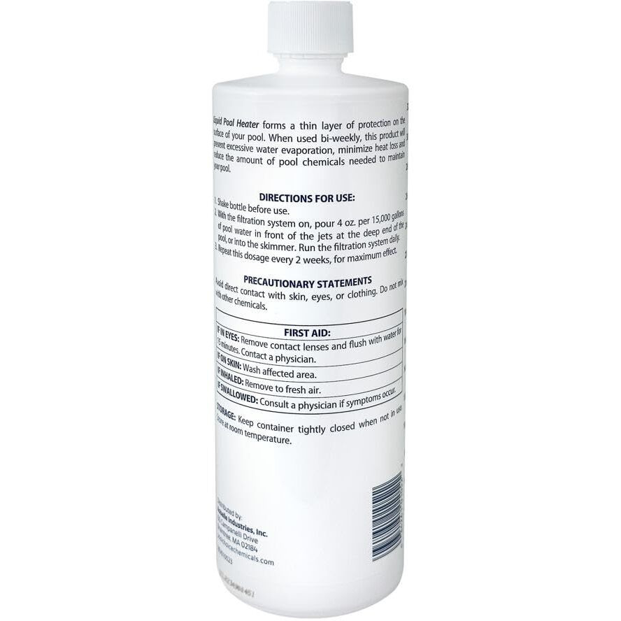 Spachoice 2-2706-04-A Solar Pool Heater For Pools  1-Quart  4-Pack