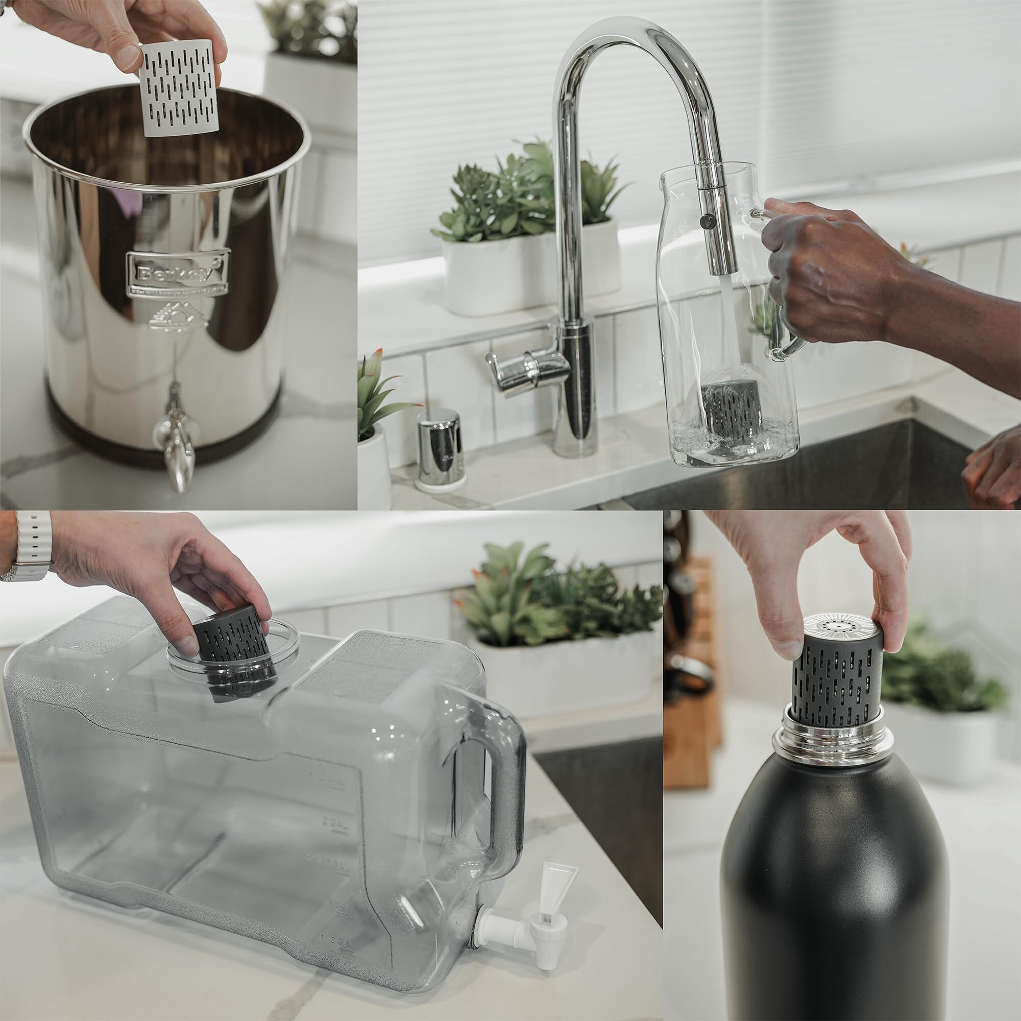 Gofiltr Jumbo Magnesium Alkaline Water Infuser - 9.5 Ph + Electrolytes For Any Large Water Bottles/Pitchers  300 Gallon / 3 Months  Ionized Mineral Alkaline Water Infuser (1 Pack)