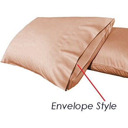Taoson 100% Cotton 300 Thread Count Envelope Style Body Pillow Cover Long Pillowcase Pillow Protector Cushion Cover Non Zippered 20"&quotX48"" Fits 21 X 48 Navy Blue Solid