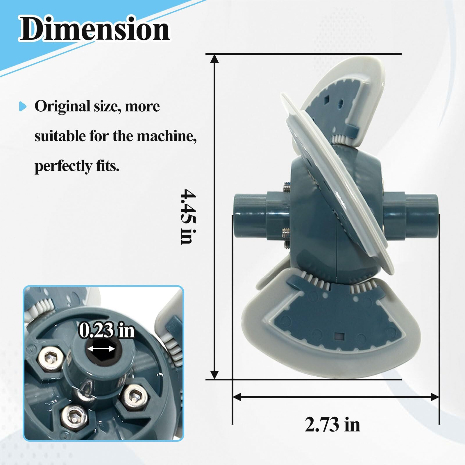 Ebrmeiwo R0524900 Cleaner Engine Replacement Part For Mx6/Mx8 Pool Suction Cleaner  Engine Assembly