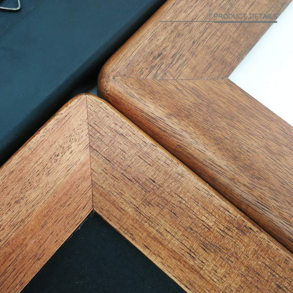 Icheesday Rustic Picture Frames 11X14  Made Of Brown Solid Wood For Wall Mounting Display Photos Diploma Certificate Award