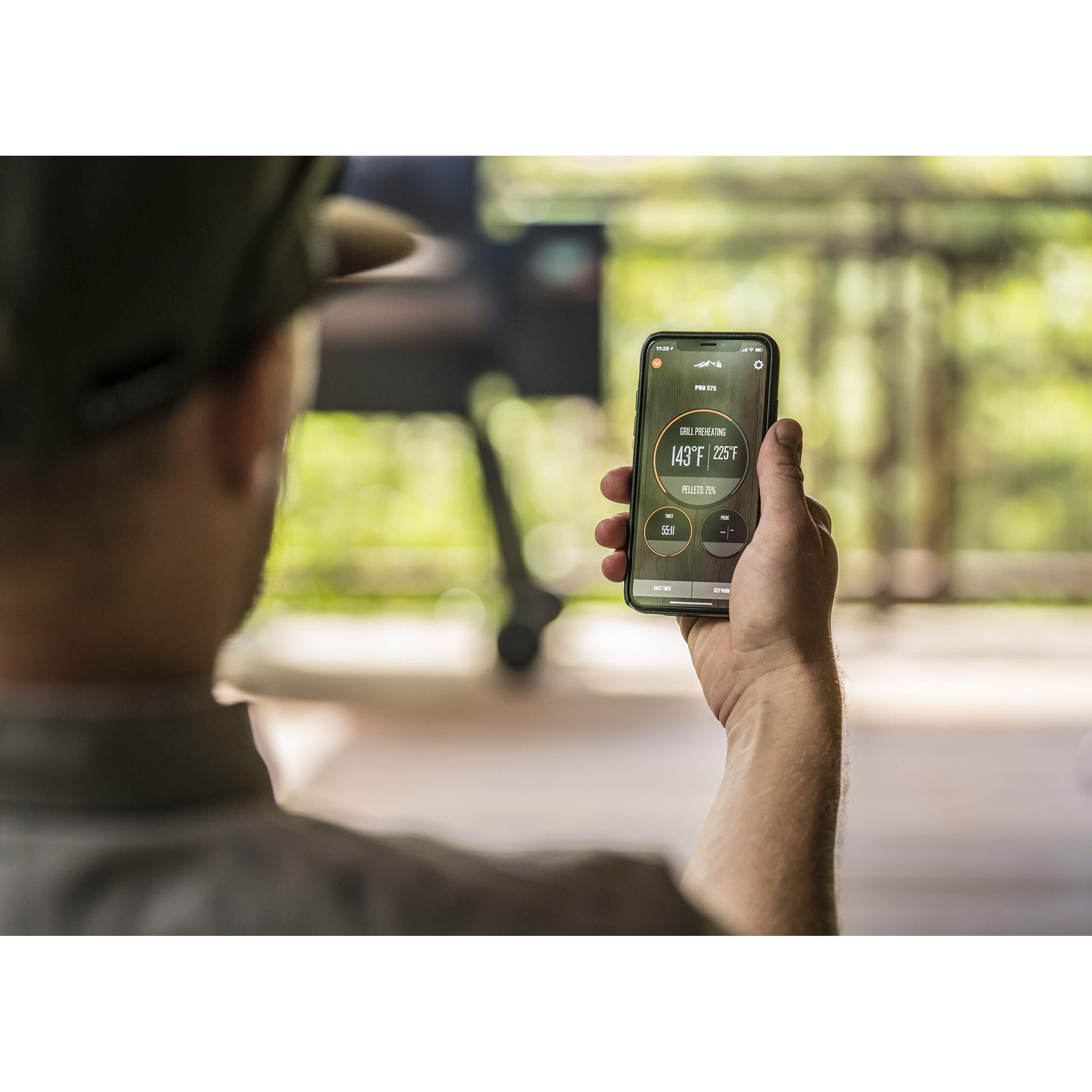 Traeger Grills Bac523 Electric Pellet Sensor Grill Accessory For Ironwood 650  Ironwood 885  Pro 575  & Pro 780  Black