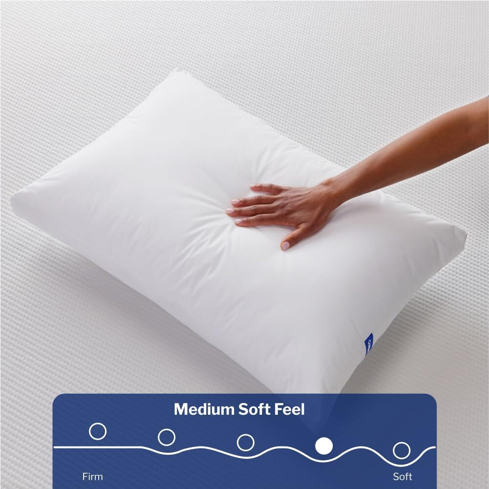Casper Sleep Essential Pillow For Sleeping  King  White