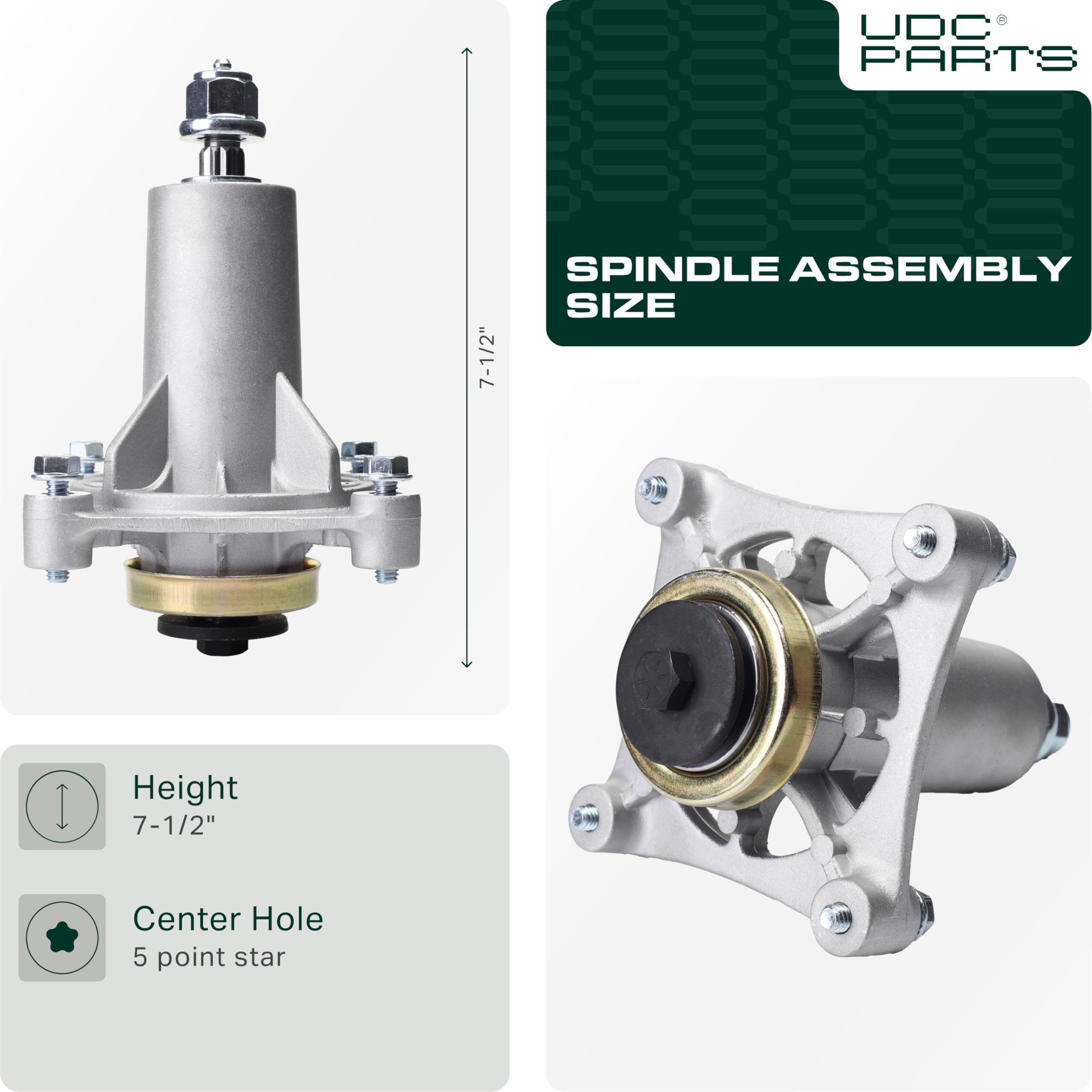Udc Parts 587253301 187292 Spindle Assembly / 42 46 48 54 Inch Decks/For Ayp 192870 532187281 532187292 532192870 539112057 587125401