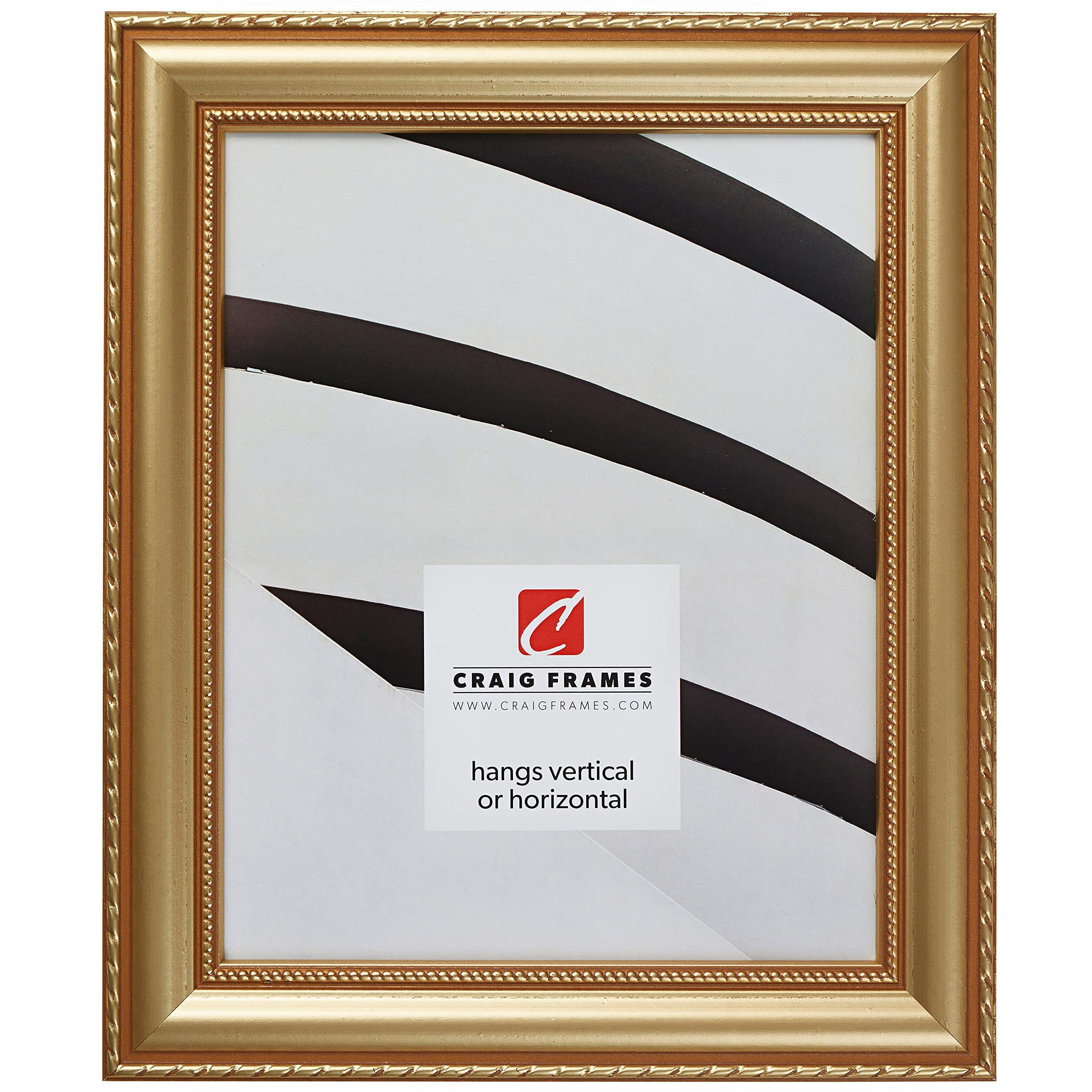 Craig Frames Victoria  12X14 Picture Frame  Aged Gold