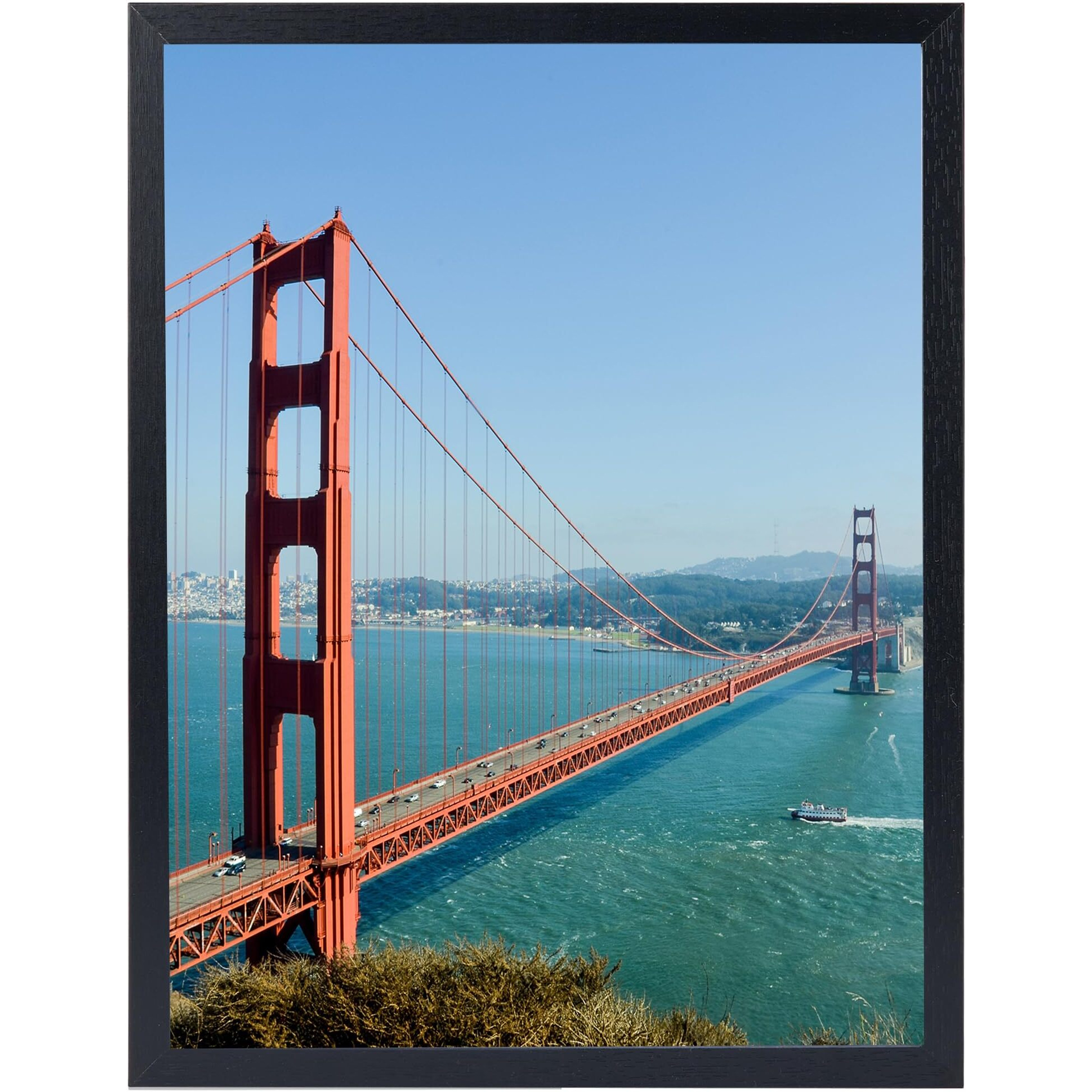 Heytuya 12X17 Inch Picture Frame Black For Wall Hanging  12 X 17 Frame Wall Gallery Photo Frame With Durable Shatter Resistant Plexiglas Black