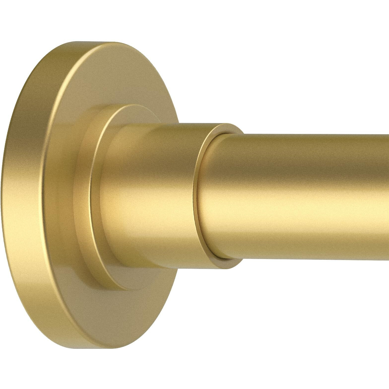 Gxoackj Gold Shower Curtain Rods - 31-80 Inch Sping Tension Shower Rods For Bathroom  Adjustable  No Drilling  No Rust  Stainless Steel