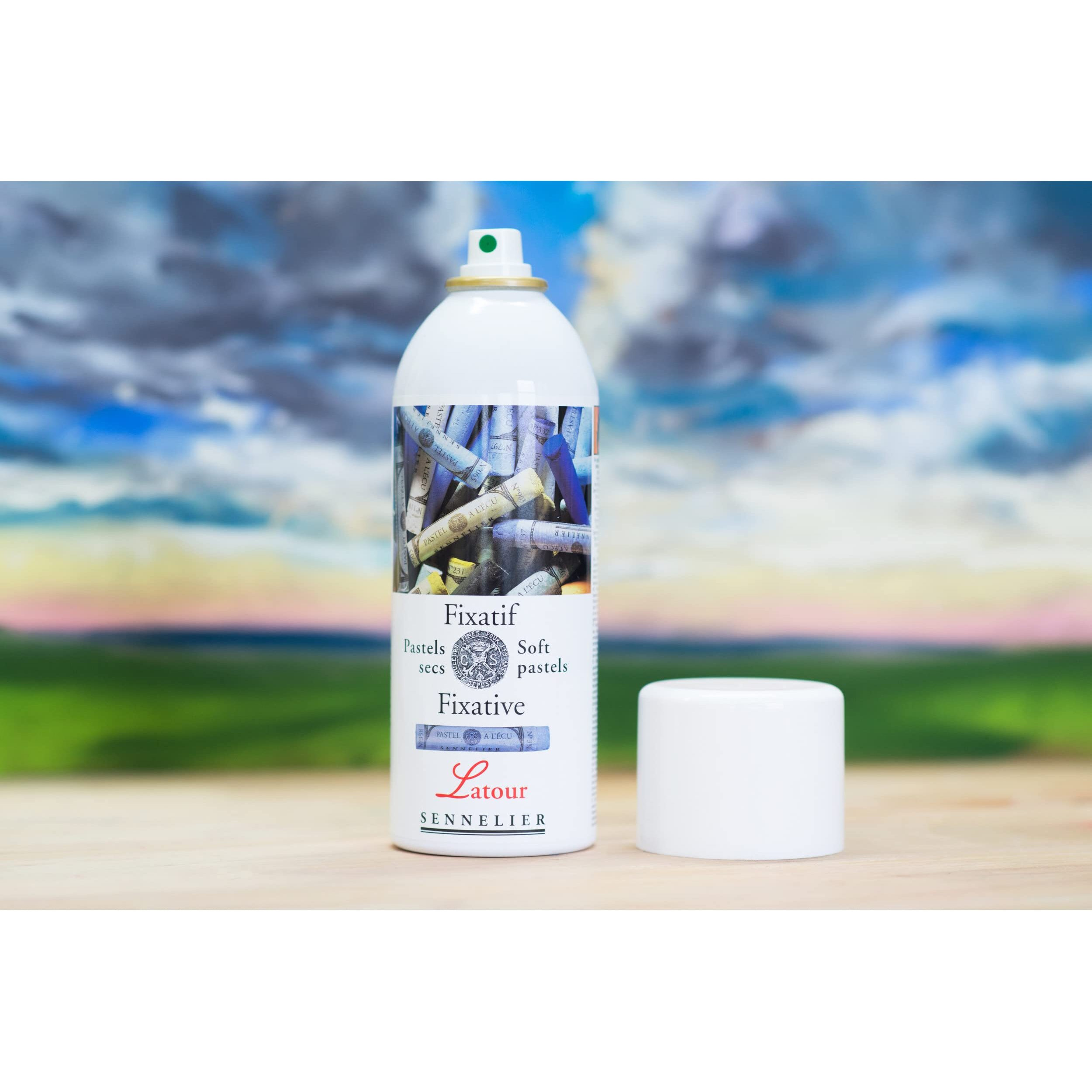 Sennelier Latour Spray Fixative  Clear  400 Ml