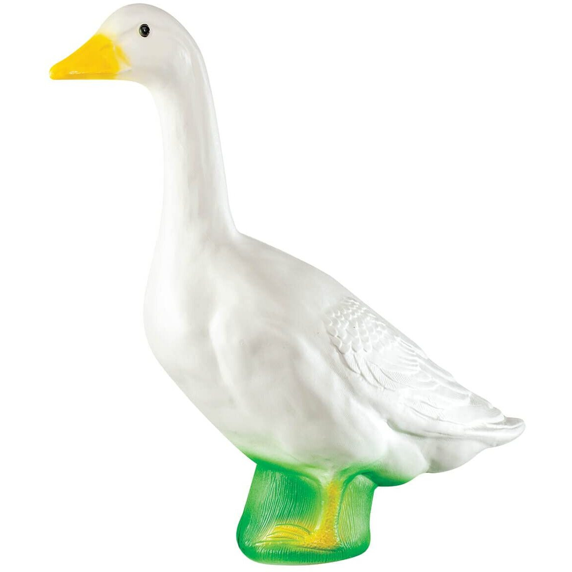 Fox Valley Traders Large White Goose  Plastic Garden DCor  23 High