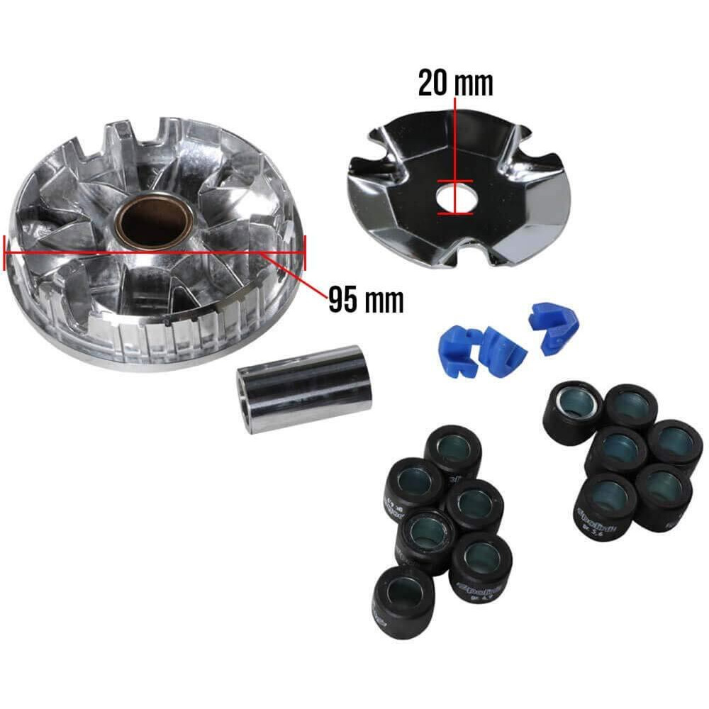 Polini 241.626 - P241626 - High Speed Variator For The Honda Ruckus Or Metropolitan 50Cc Scooter