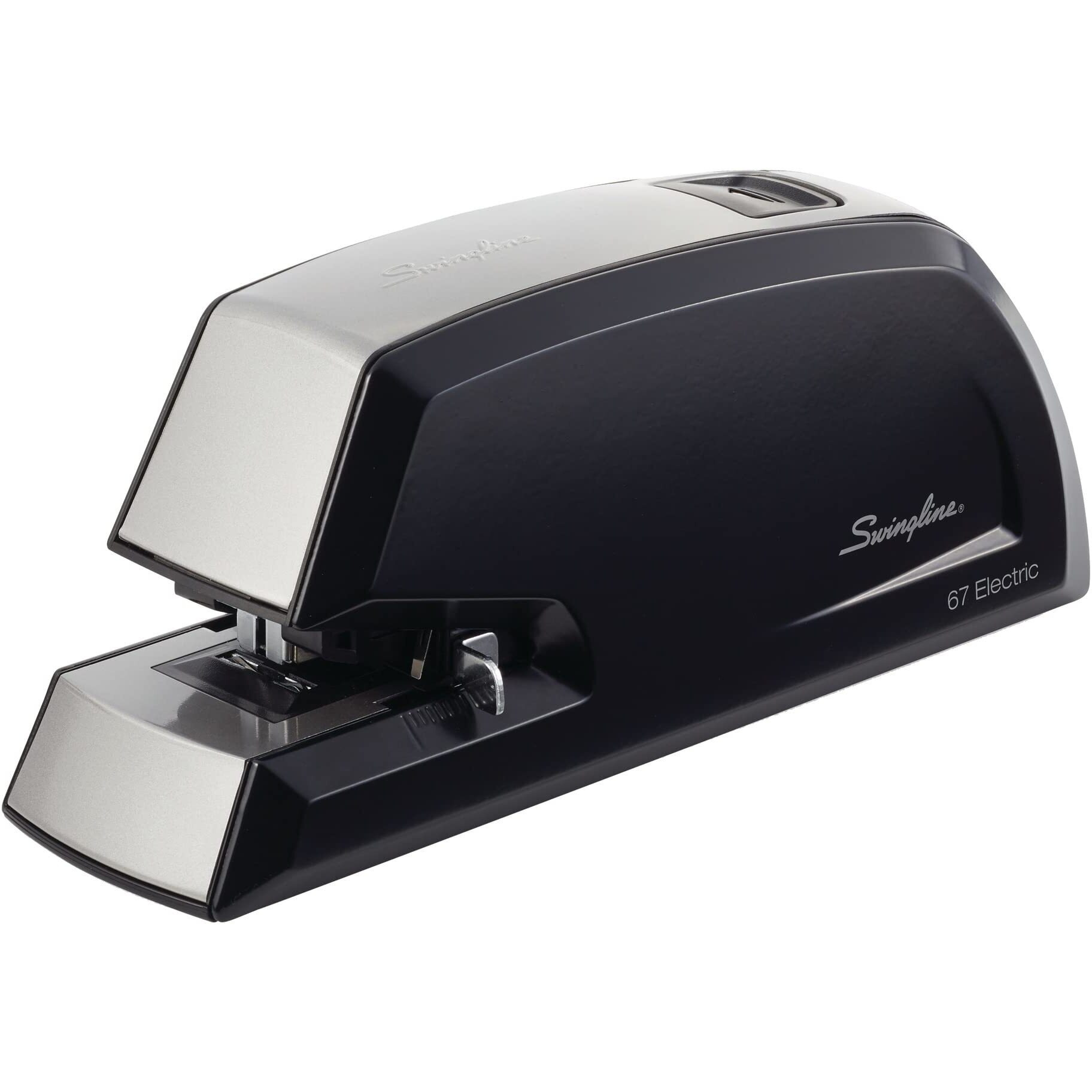 Swingline Heavy Duty Commercial Electric Stapler  20 Sheet Capacity  Metal  Black (06701)