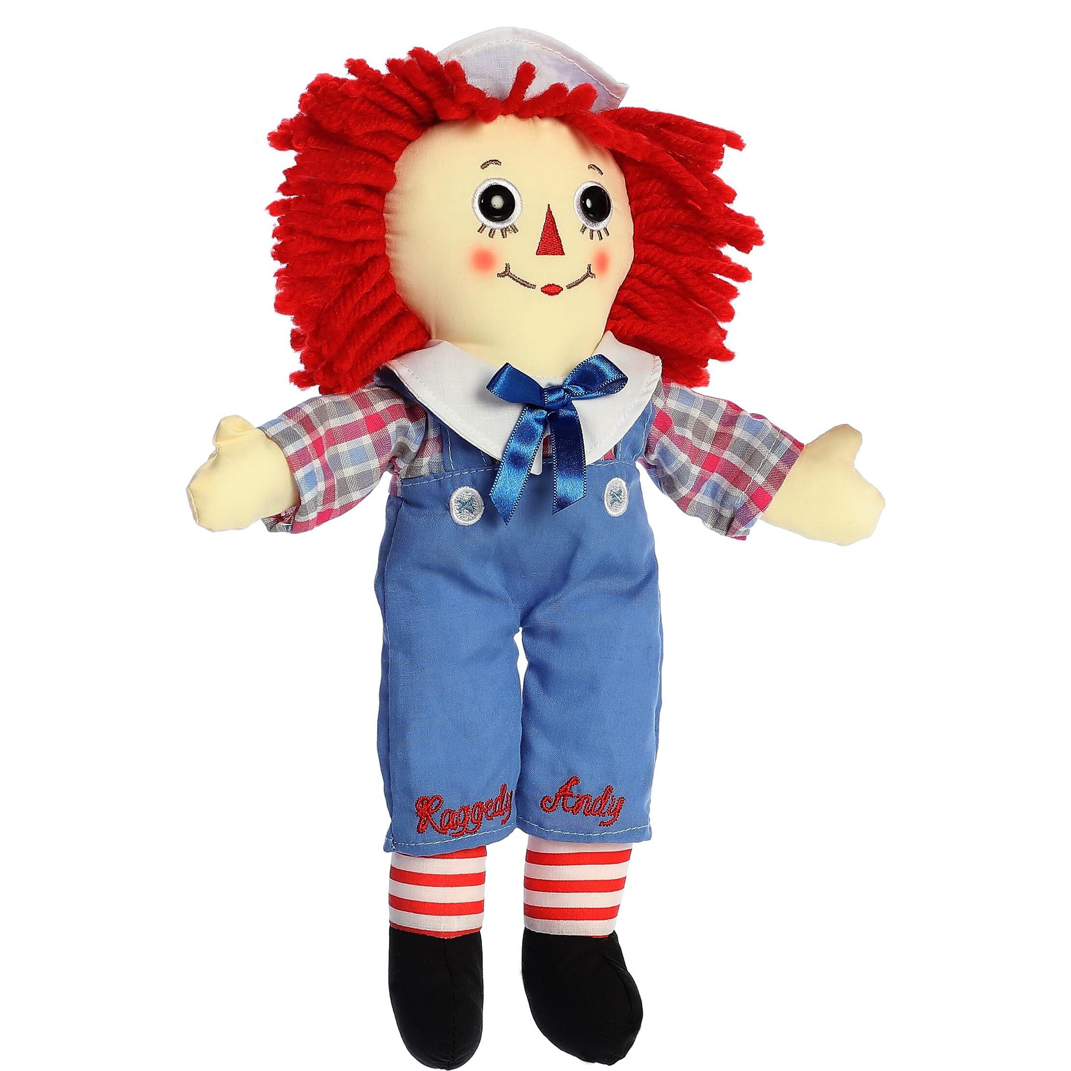 Aurora Timeless Raggedy Ann & Raggedy Andy Raggedy Andy Classic Stuffed Animal - Cherished Memories - Lasting Play - Multicolor 12 Inches