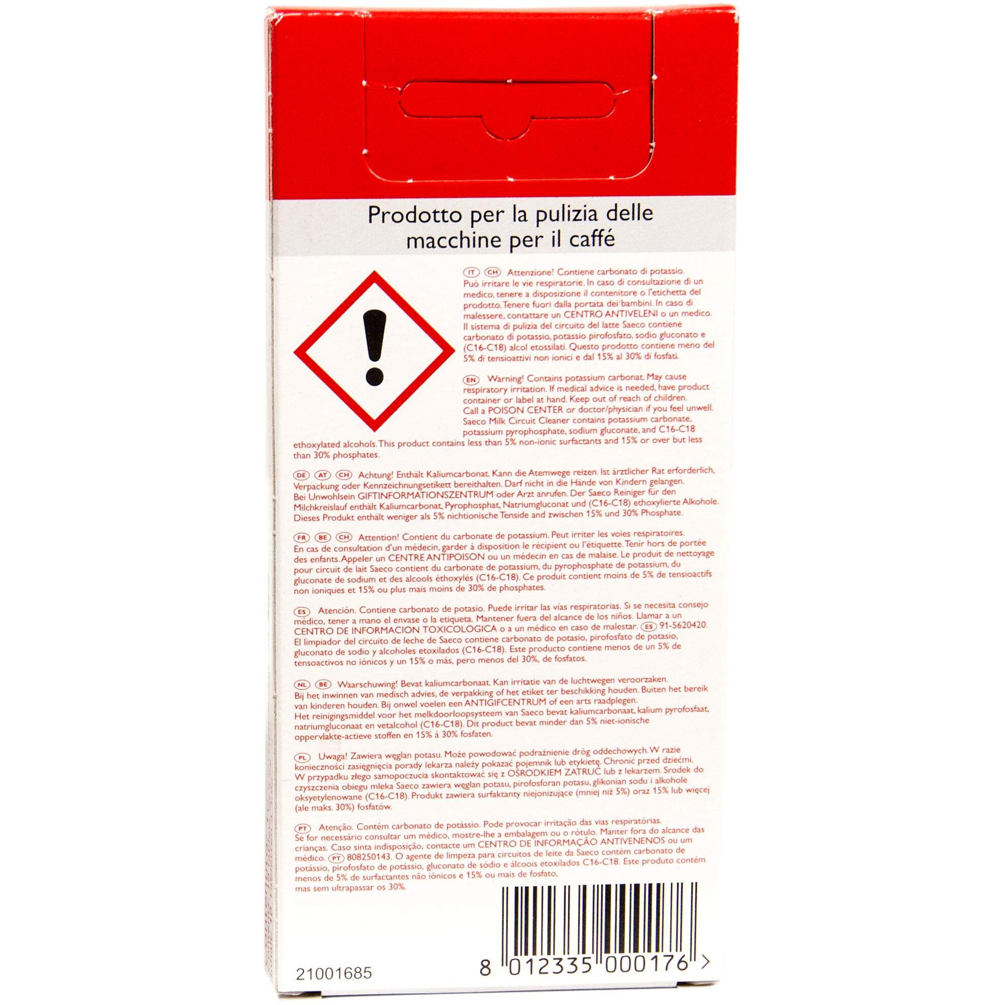 Gaggia Coffee Cleaning Tablets  Package May Vary