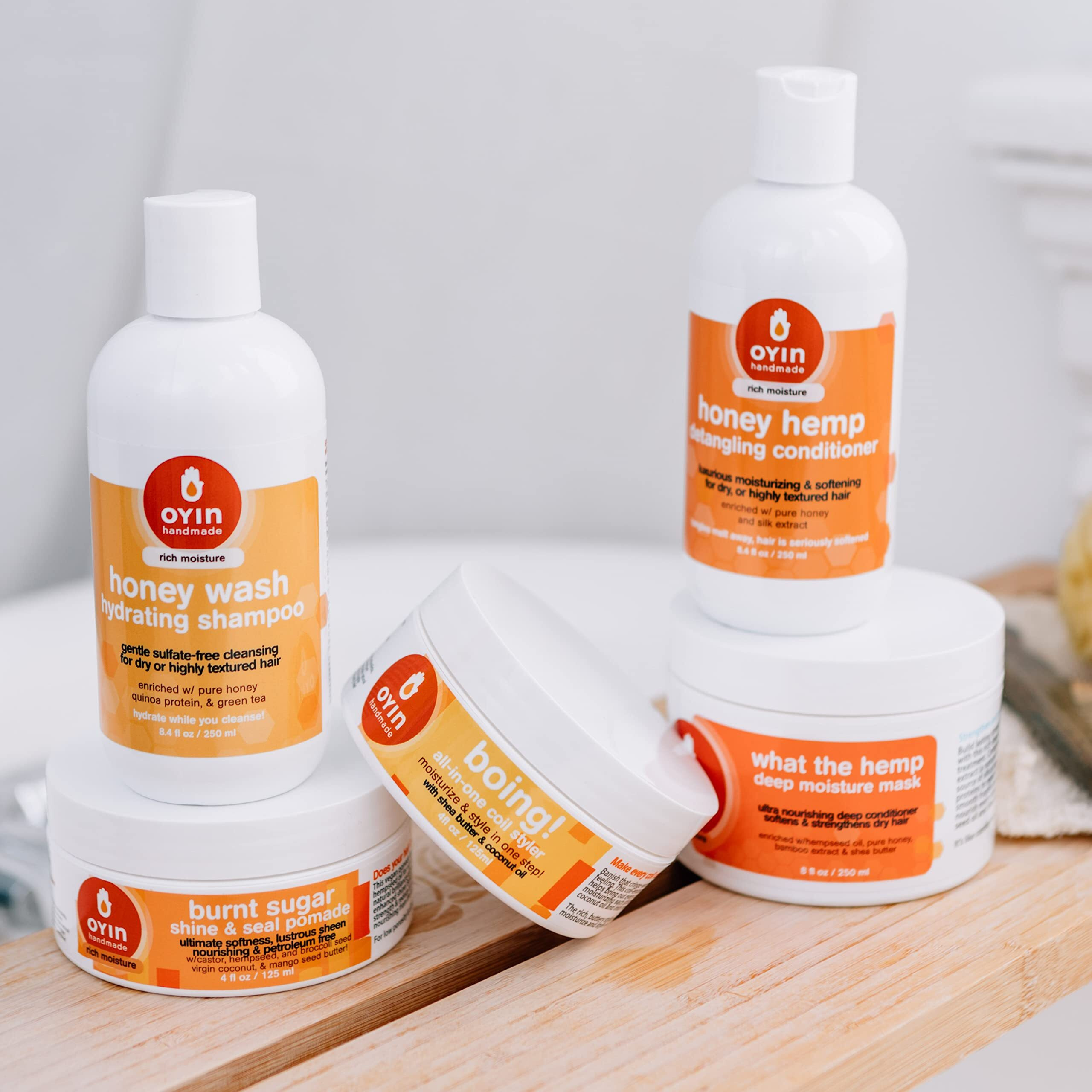 Oyin Handmade Honey Hemp Conditioner  8.4 Ounce