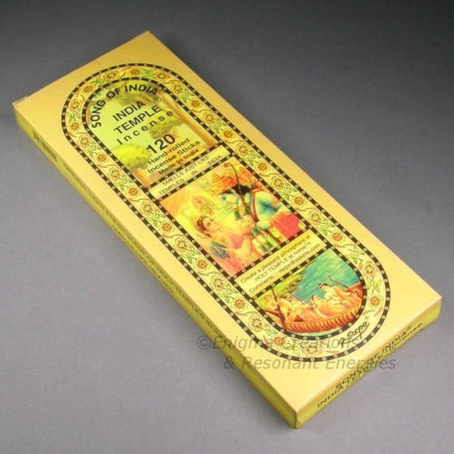 1 X Song Of India - India Temple Incense  120 Stick Pack  (In9)