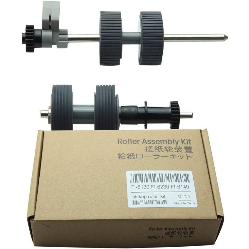 Pa03540-0001 Brake Roller & Pa03540-0002 Pick Roller For Fujitsu Scanner Fi-6130 Fi-6130Z Fi-6230 Fi-6140 Fi-6240 Fi-6125 Fi-6225