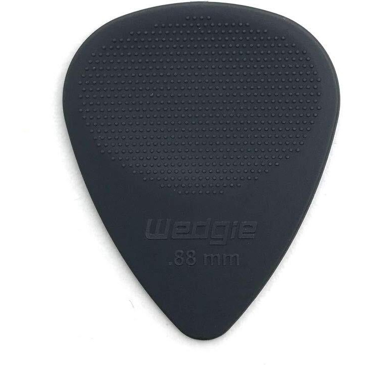 Wedgie Wnpp88 Nylon Xt Textured Guitar Picks .88Mm Dark Grey  12 Pack