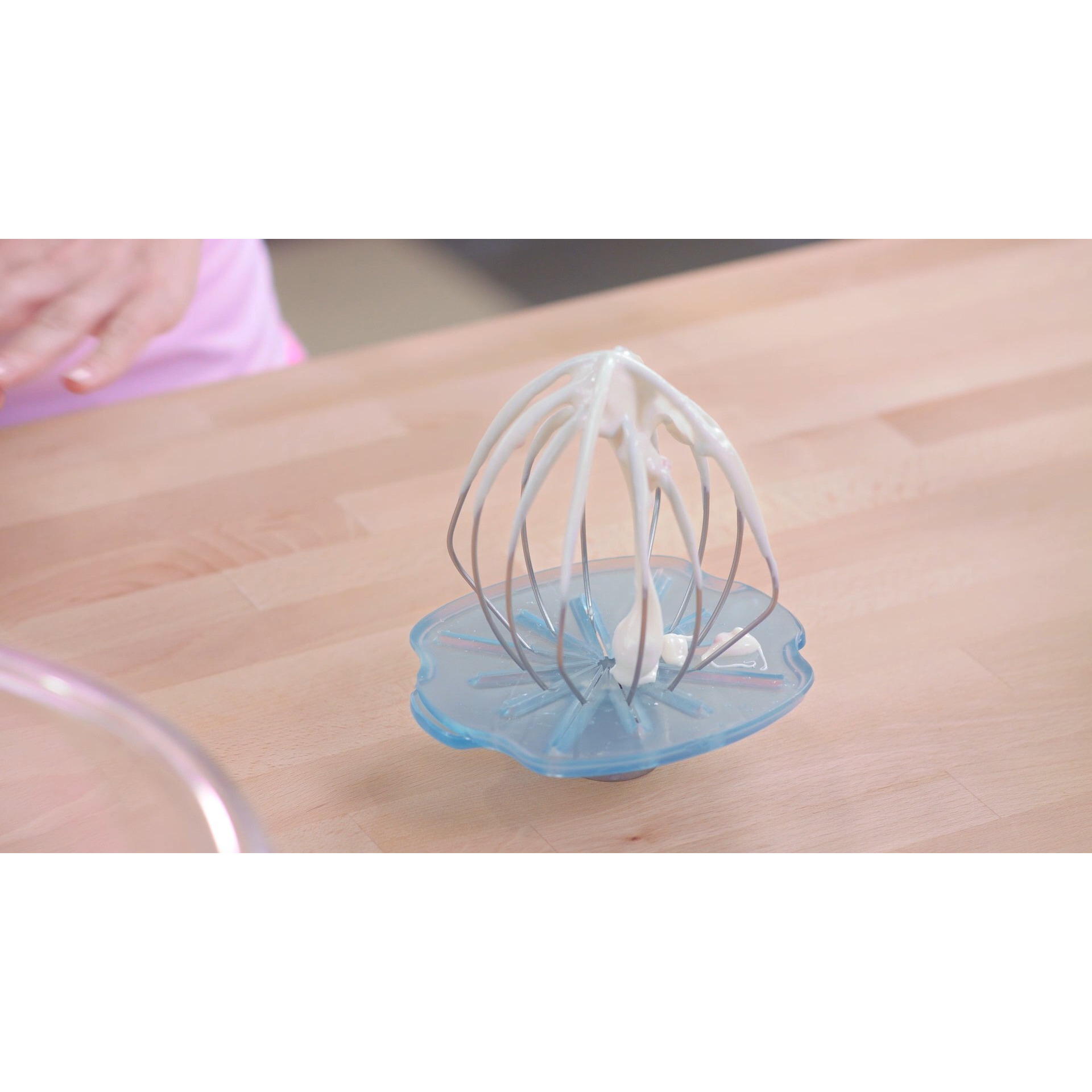 Whisk Wiper Pro For Stand Mixers - Mix Without The Mess - The Ultimate Stand Mixer Accessory - Compatible With Kitchenaid Stand Mixers (For Tilt-Head Mixers  Violet)