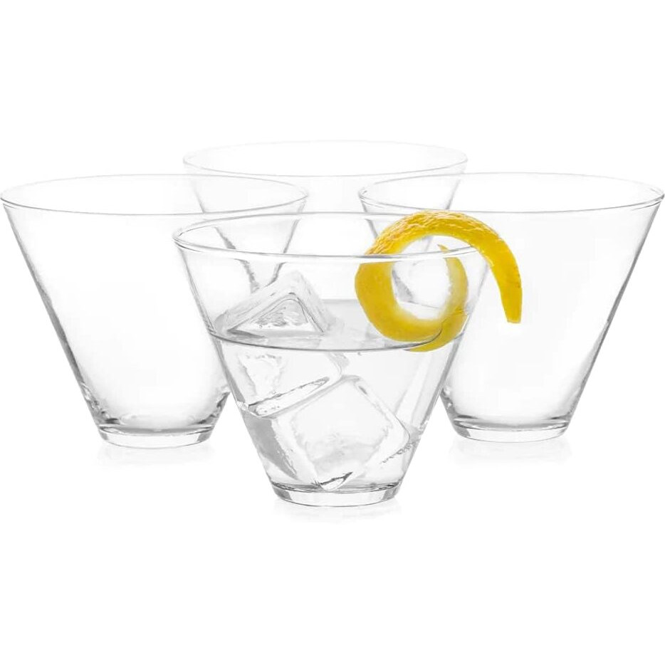 Libbey 13-1/2-Ounce Stemless Martini  Box Of 12